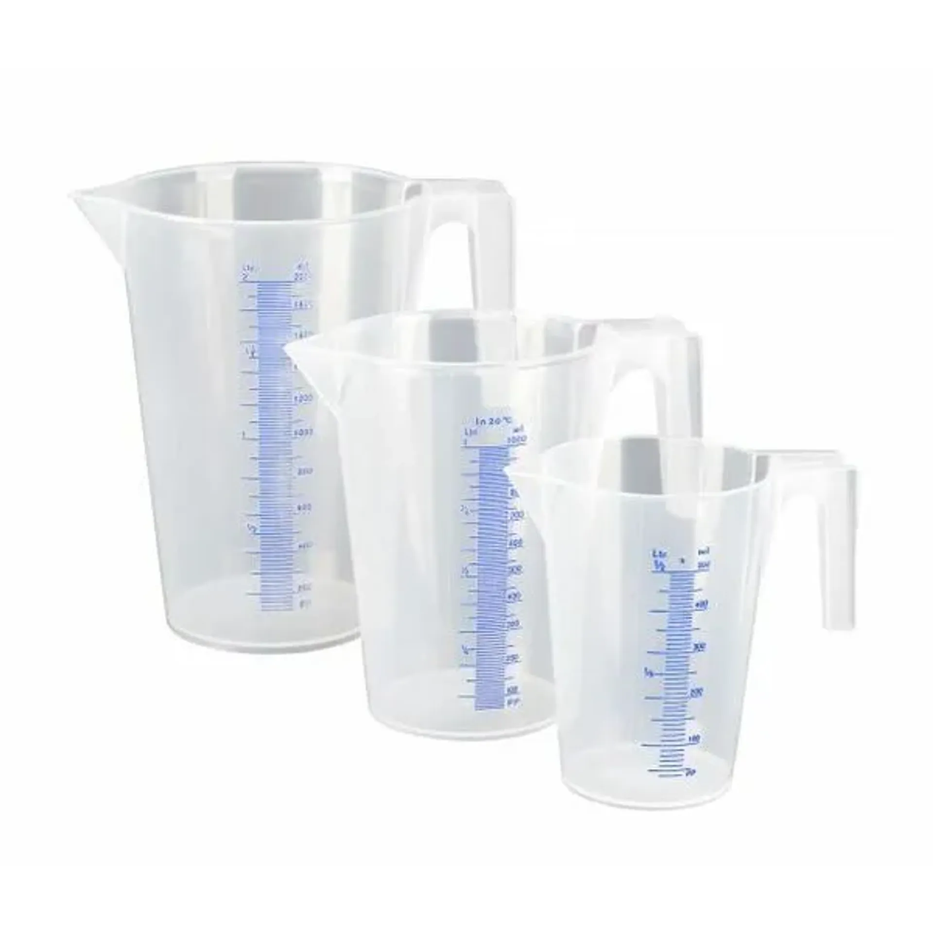 Measuring Jug Set Pp 0,5-1-2 L