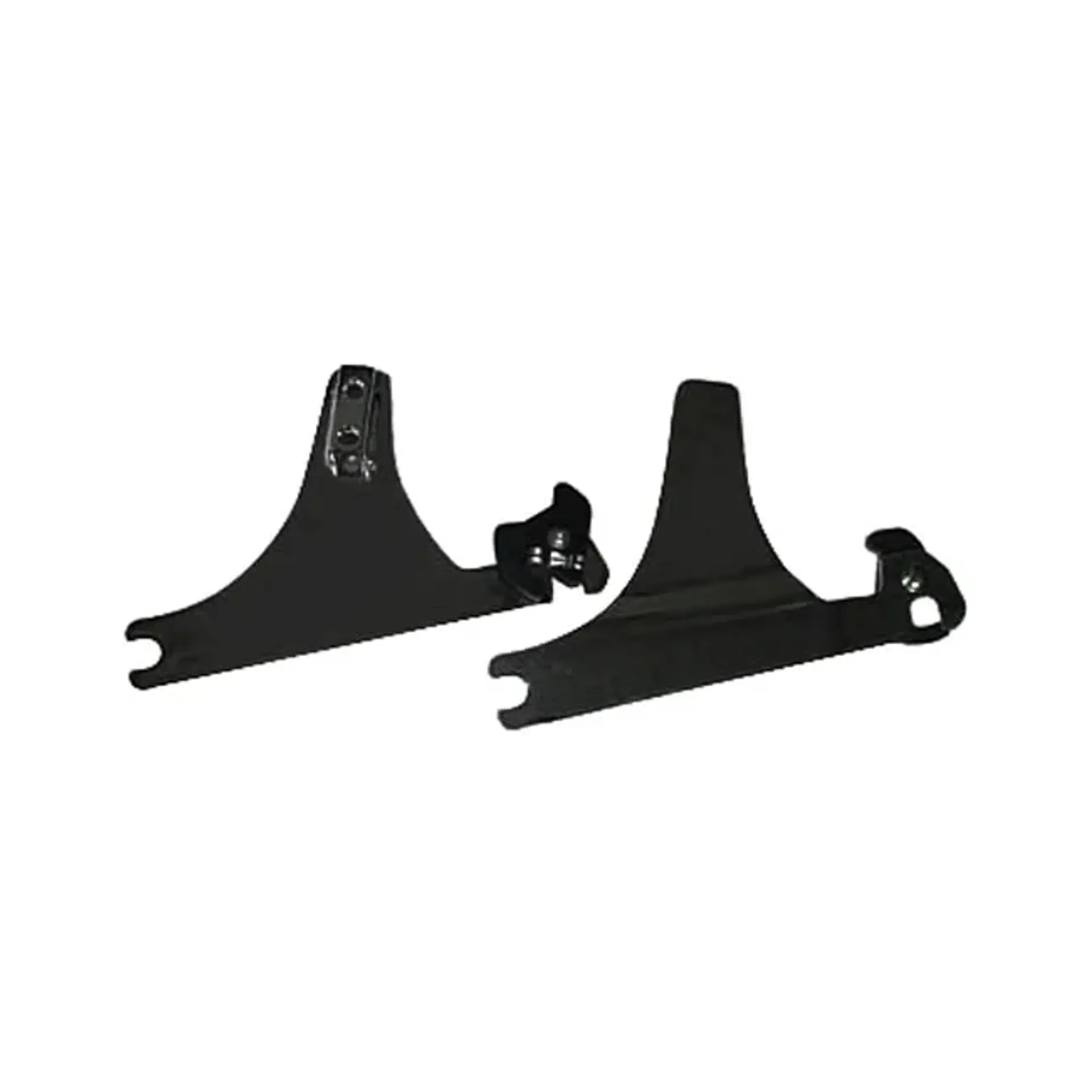 Detachable sissy bar side plate