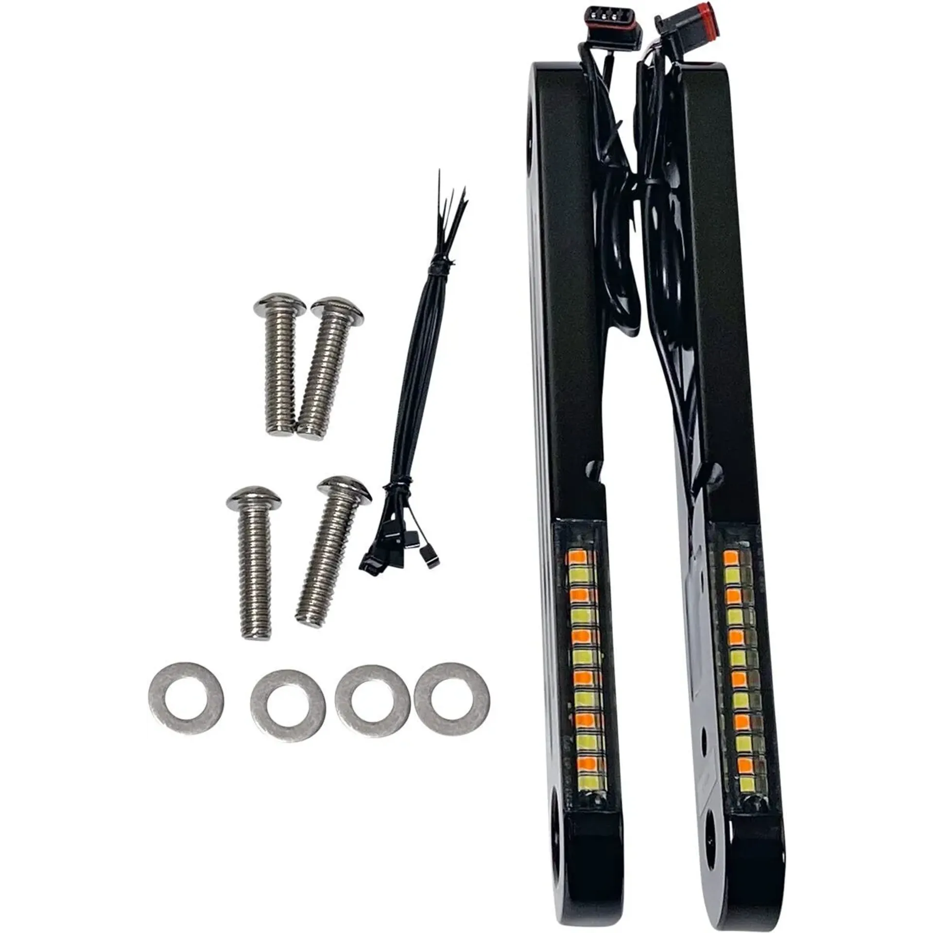 Light Dyn Strip Flht Blk