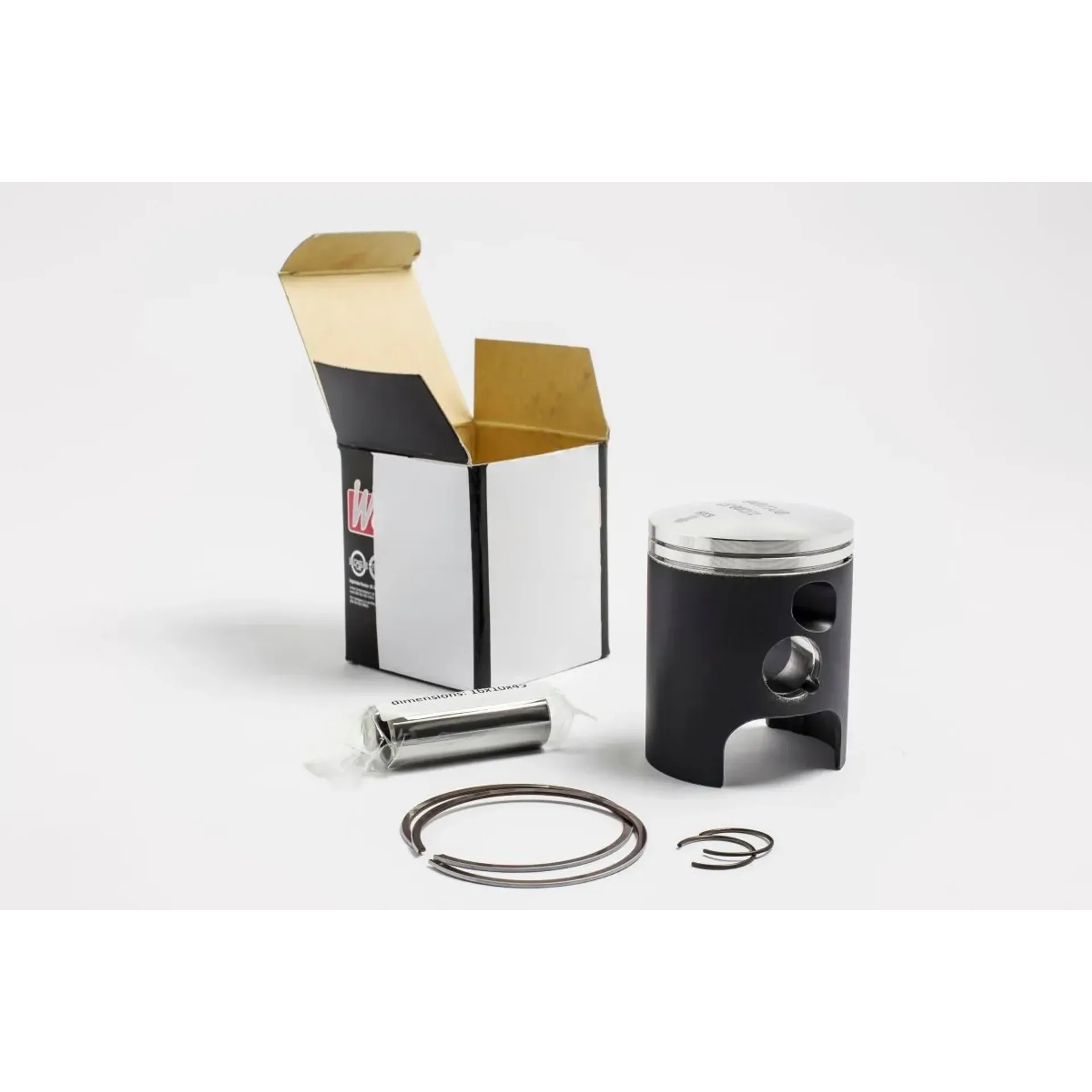 Piston Kit Forged Steel Performance Replacement / Yamaha / Ktm / Size +1,00