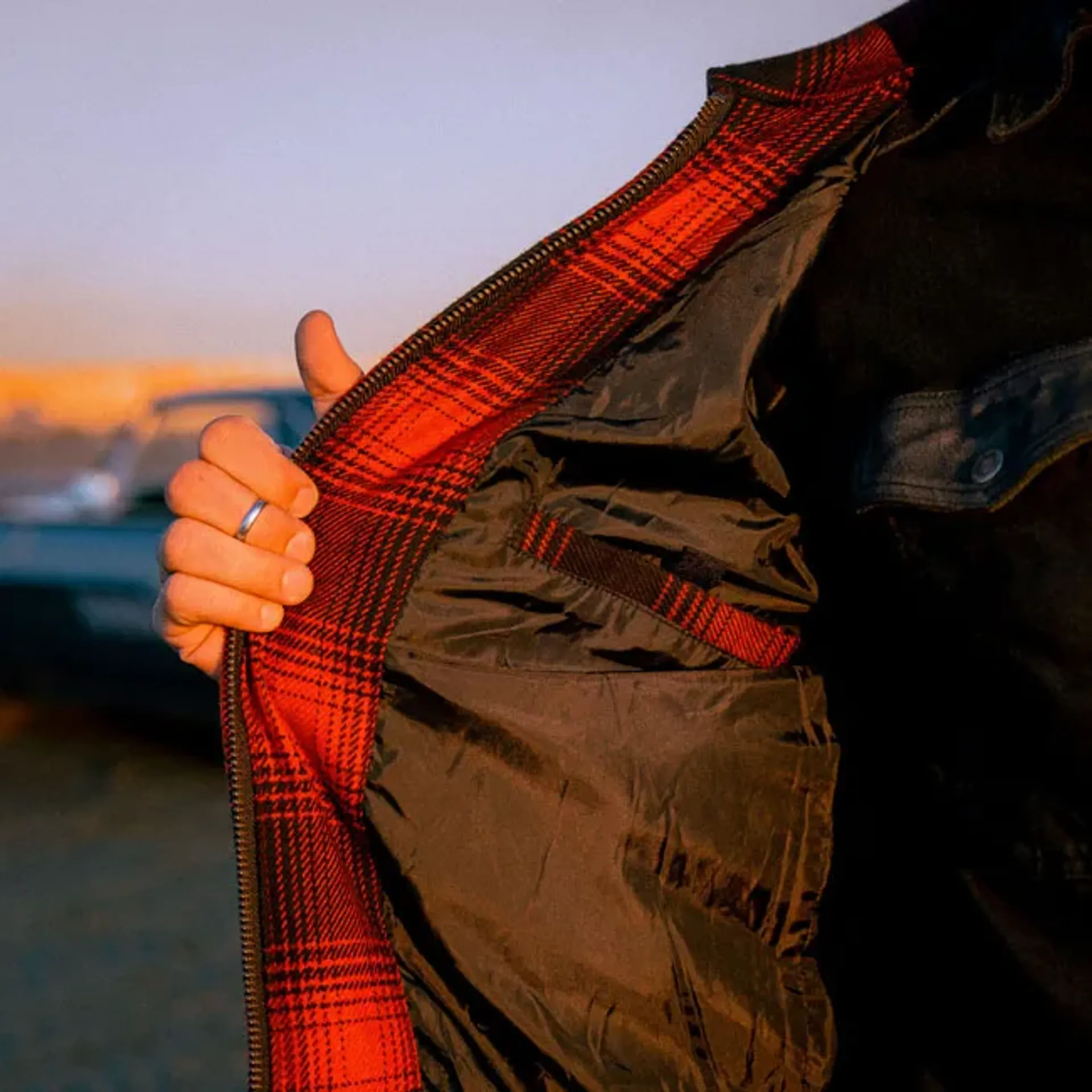 Holy Freedom Definitive Flannel jacket red