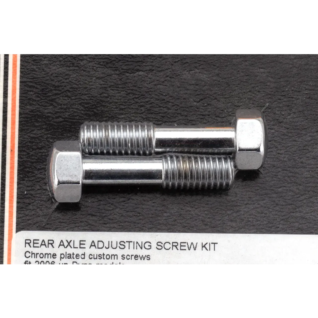 Rear Axle Adjusters Chrome FXD06-17