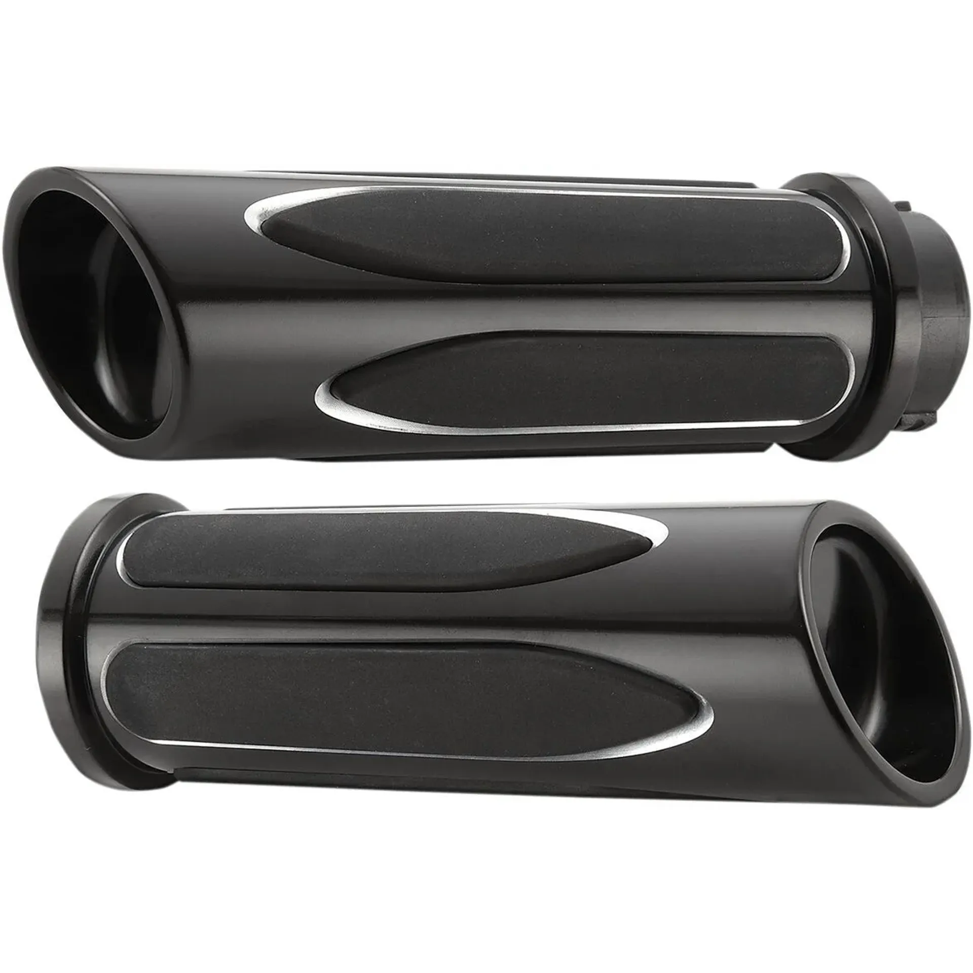 Grips Deep Cut Comfort Deep Cut Throttle By Wire Black
