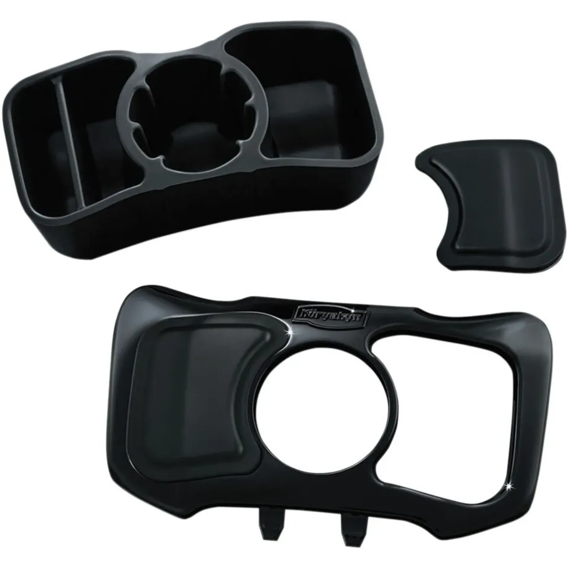 Glove Box Cubby Black