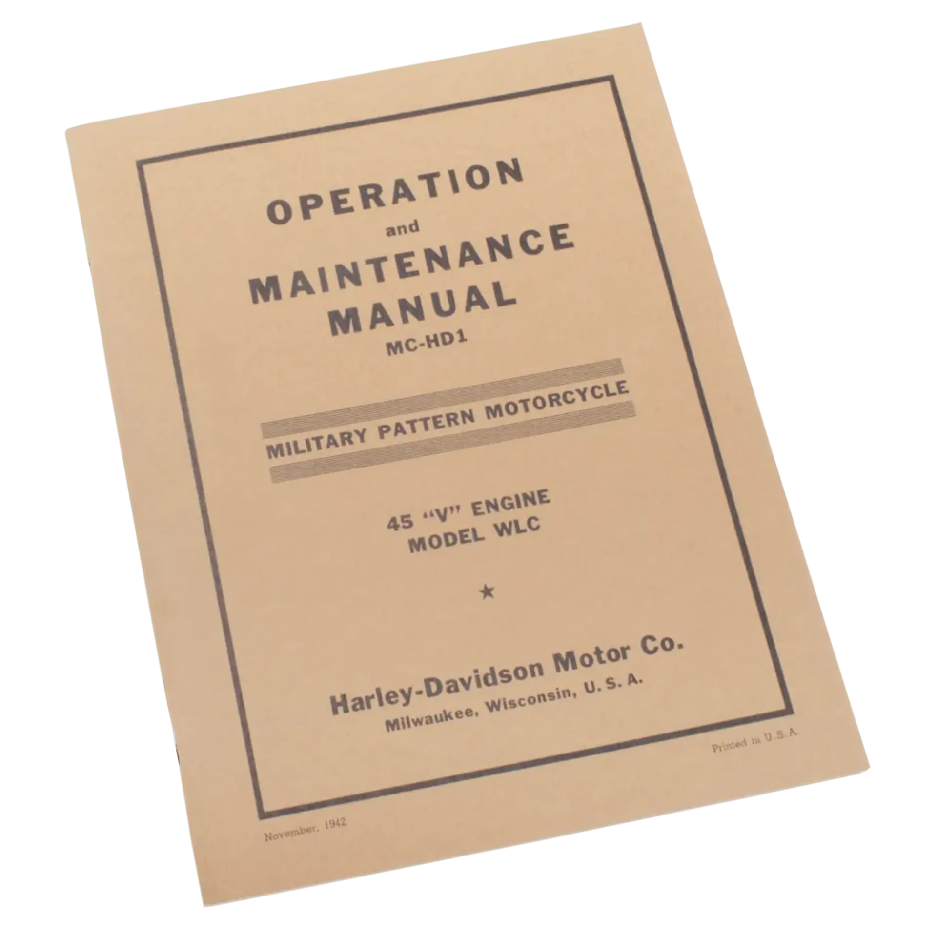 Technical & operation manual WLC