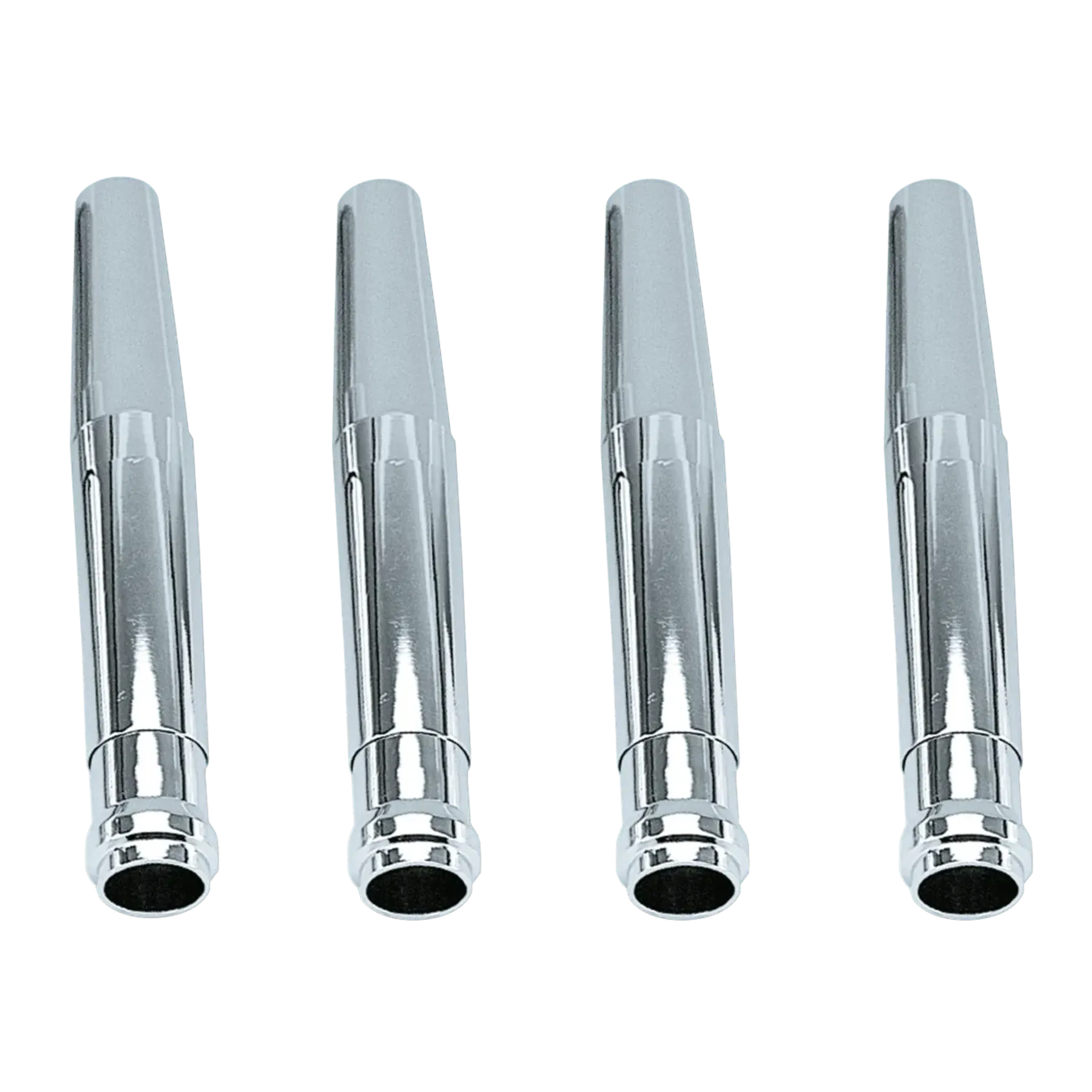 Jims Pushrod cvr set chrome TC99-up
