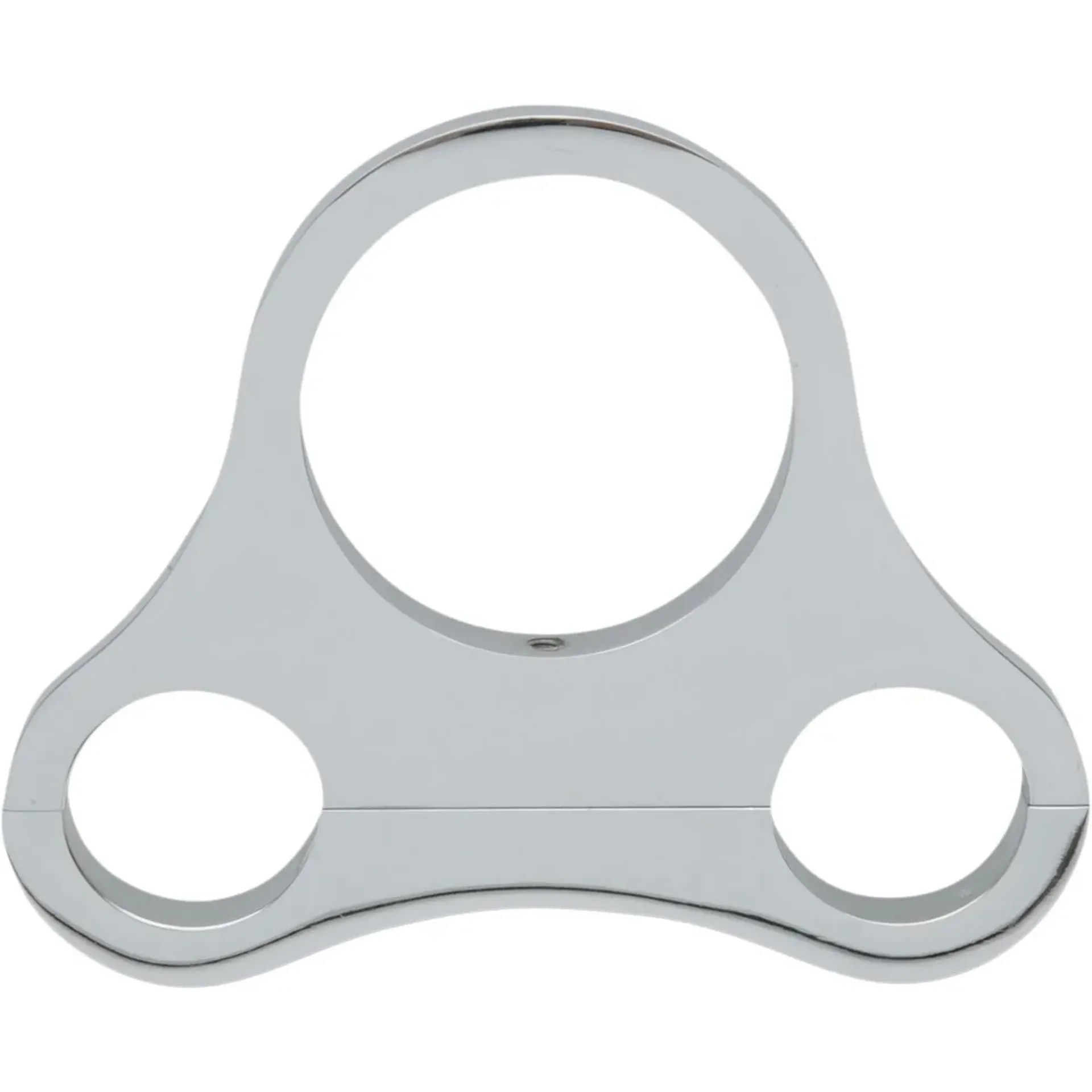 1.25″ T-Bar Single Gauge Mount 2.375″/2.4″ Chrome