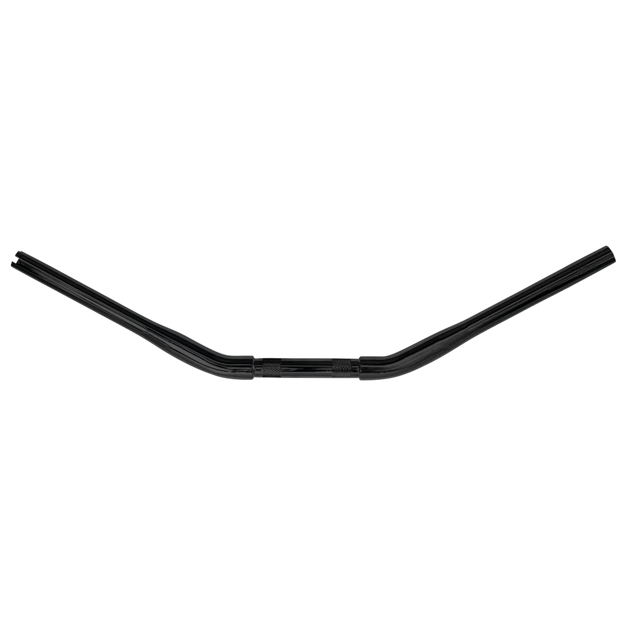 Burly 1-1/4" Drag Bar 0" Rise TBW Black