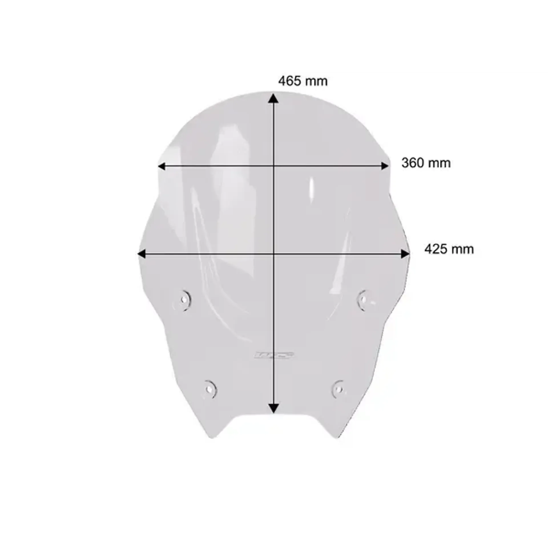 Windscreen touring bmw r1300rs