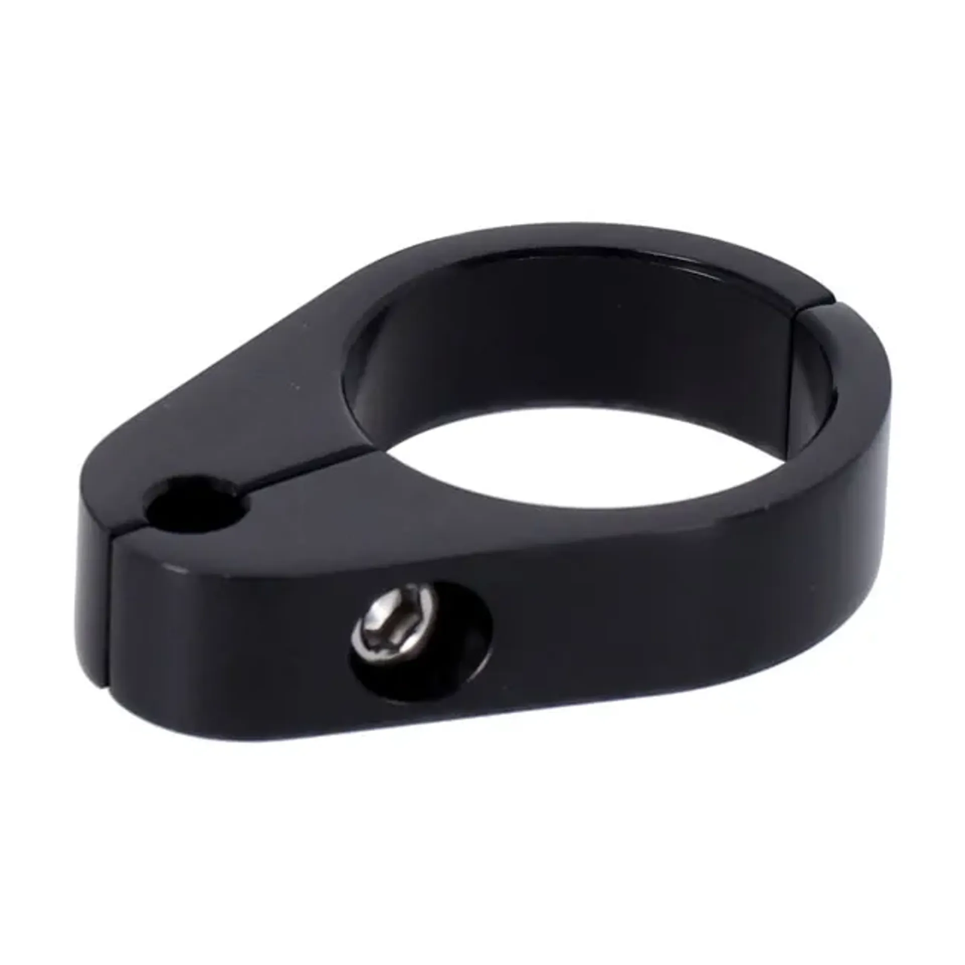 2-piece frame cable clamp. Throttle. Black
