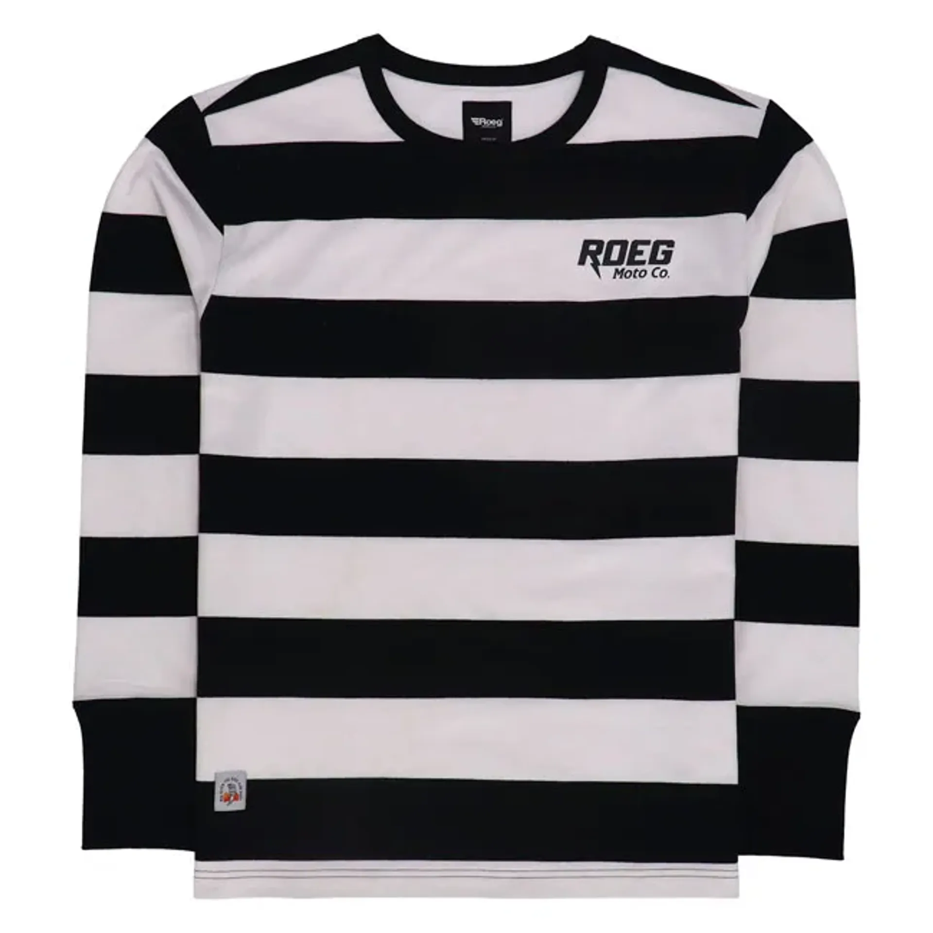 Roeg Ricky stripe jersey white/black