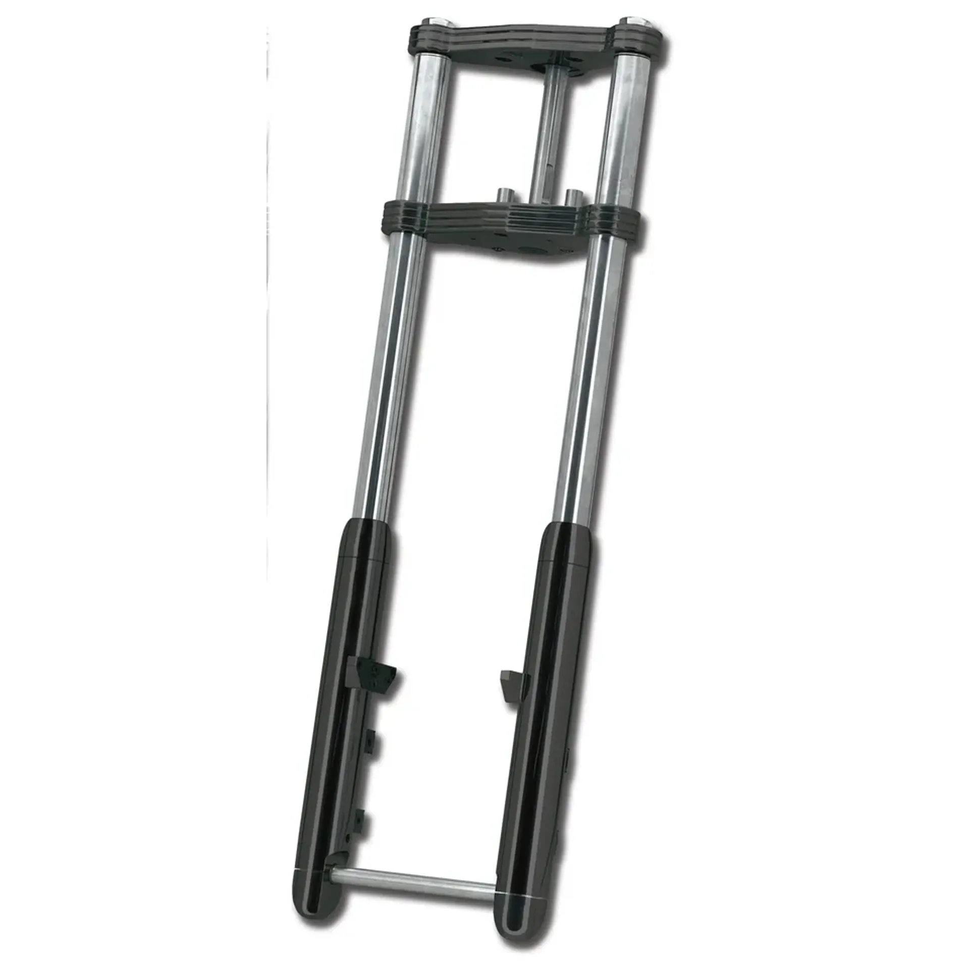 Naked Blk Bubba Front fork 6 degr +12″FL