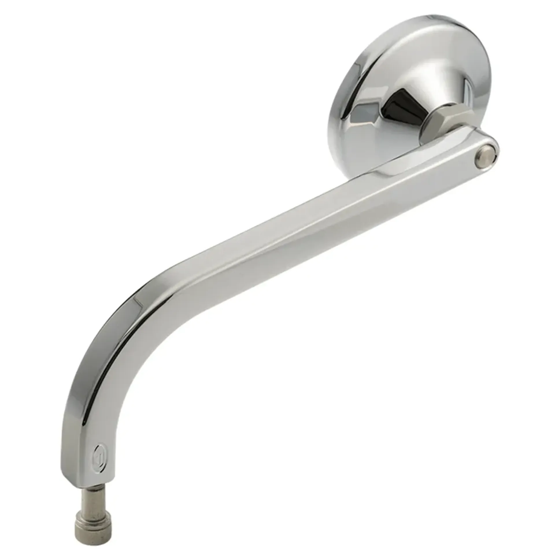 JM Mirror No. 2 Solid Long LH Chrome