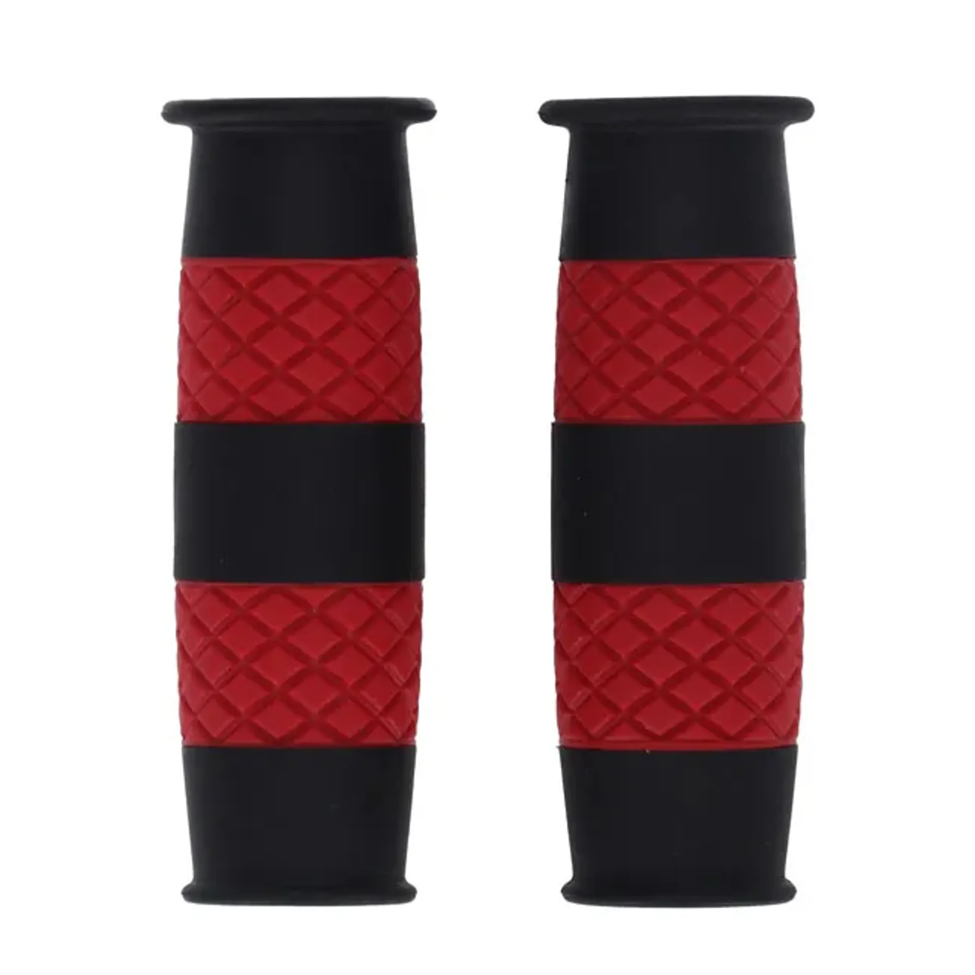 13 1/2 Outlaw grips black/red 1"