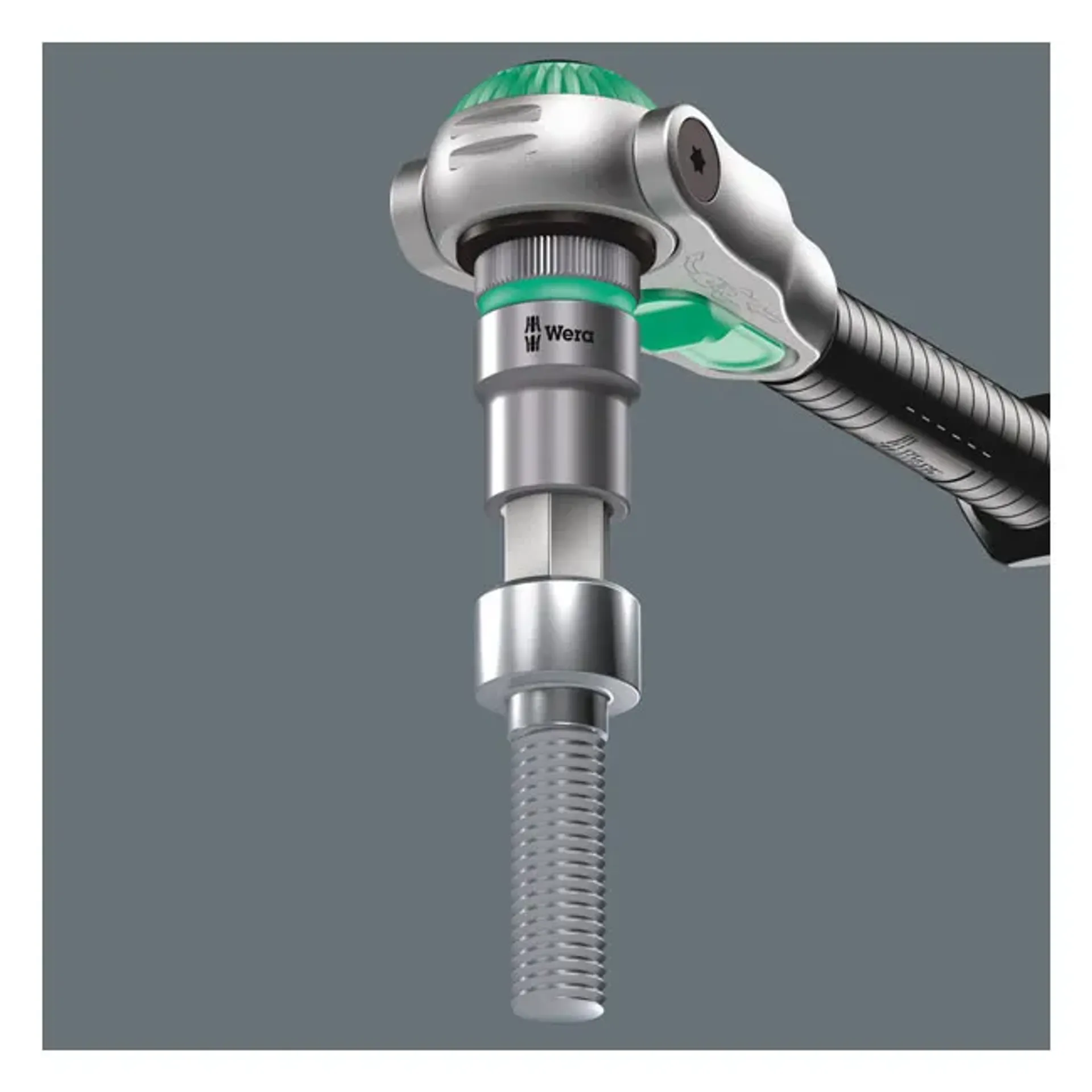 Wera socket belt with 1/4" drive hex socket bits - US sizes