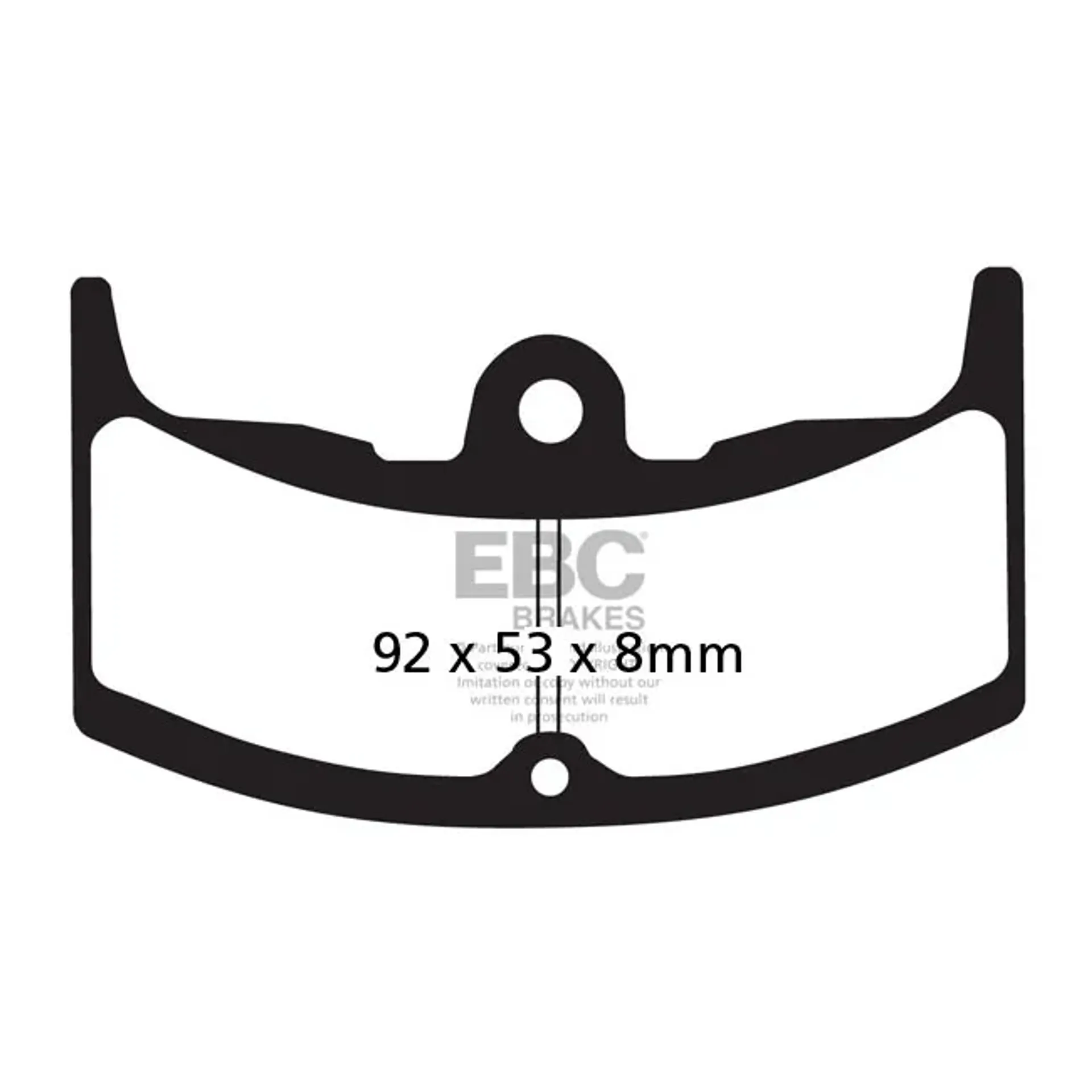 EBC Organic brake pads