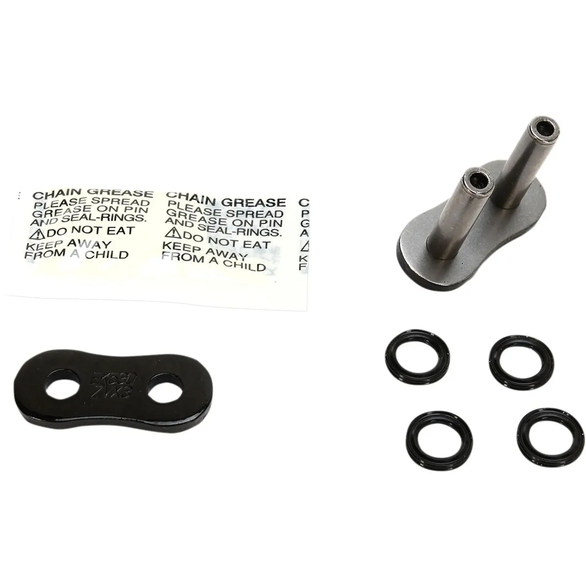 Zvx3 1 Rivet Link 530 X-Ring Replacement Connecting Link / Black