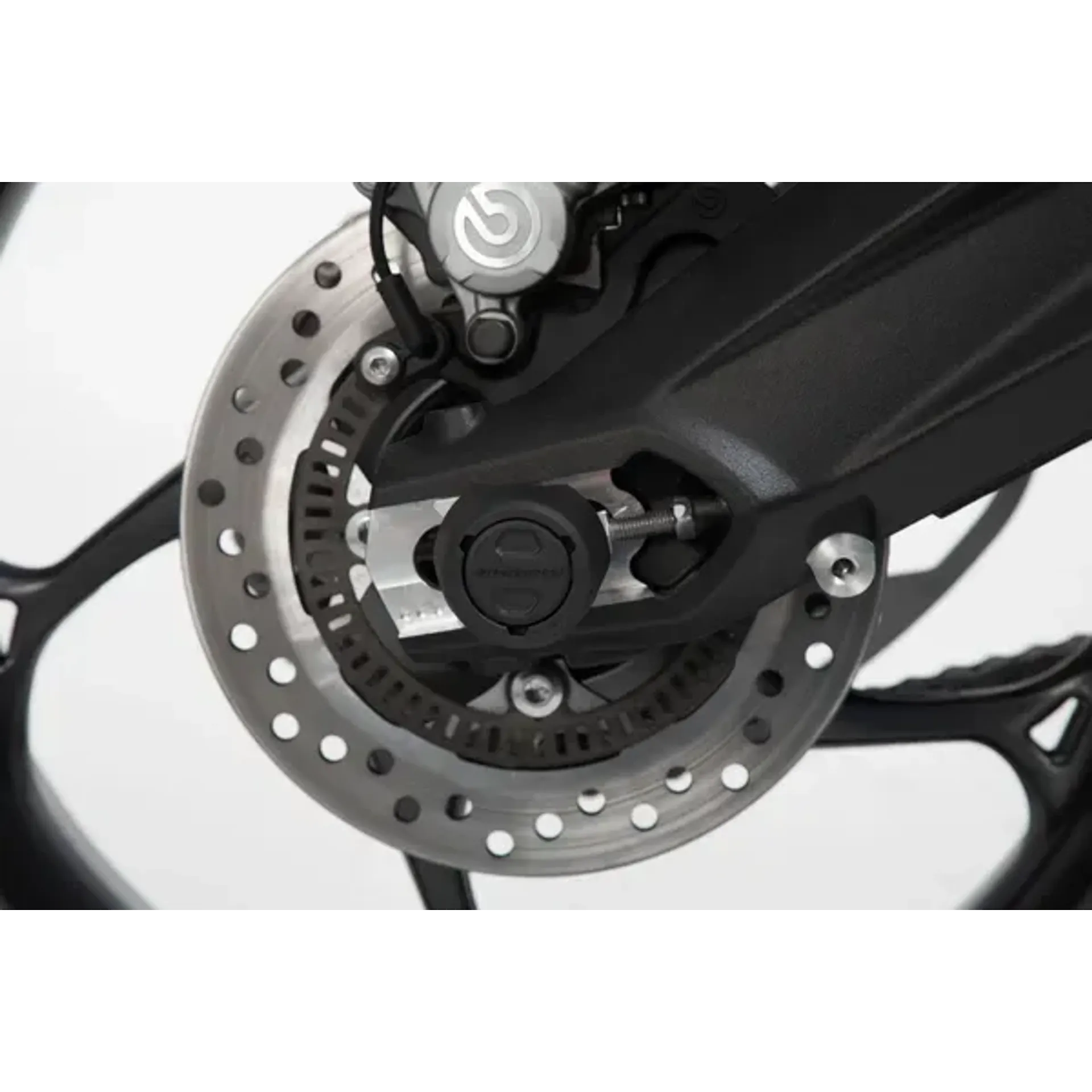 Rear axle slider set