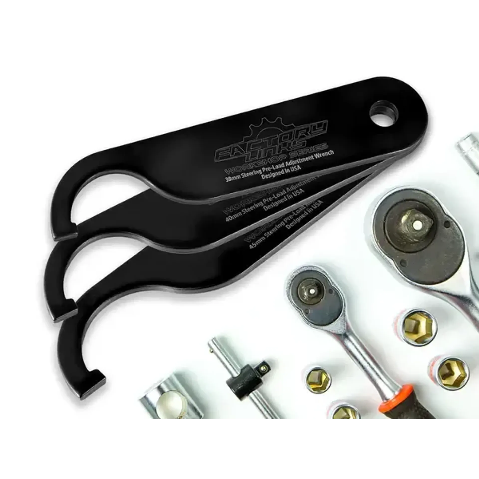 Steering nut wrench FACTORY LINKS | Bigtwin & Custom Parts