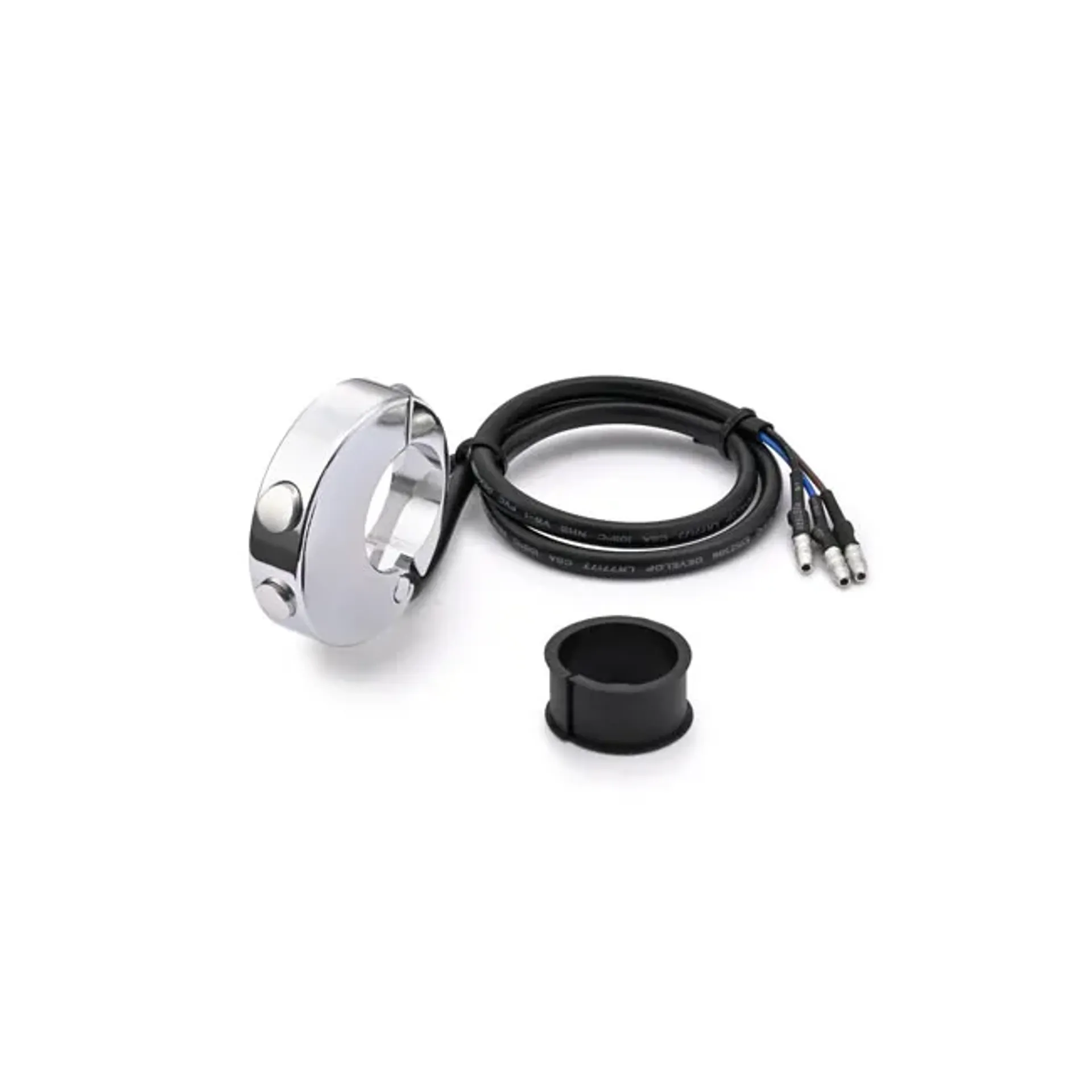 Daytona, dual button speedo handlebar switch. Chrome