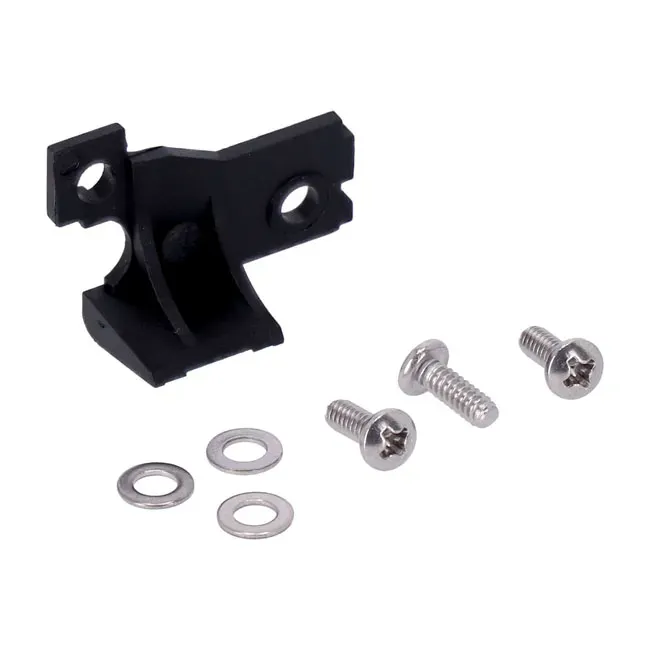 Handlebar switch & wiring kit, clutch side. Black - Afbeelding 2