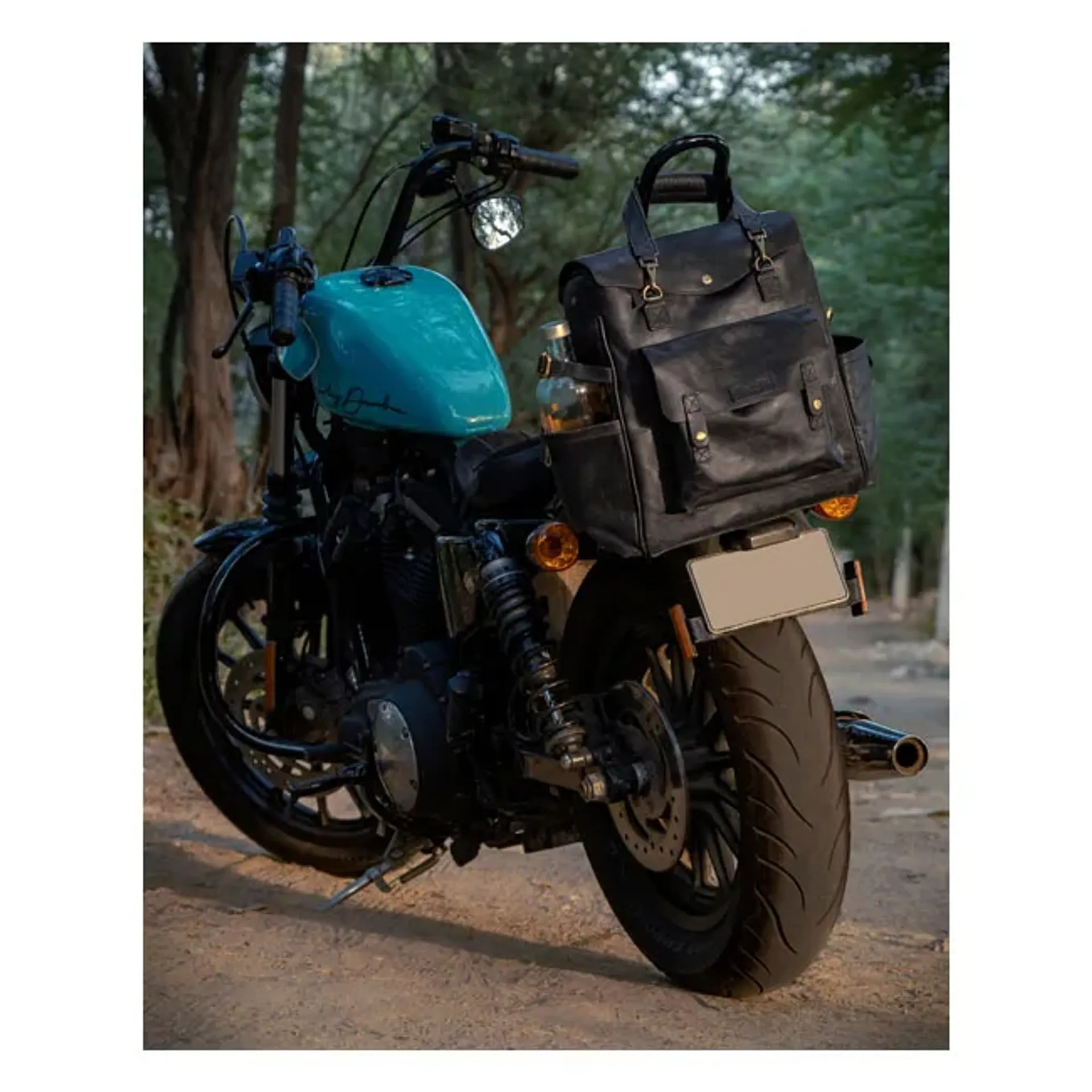 Trip Machine, Outlander saddlebag. Black