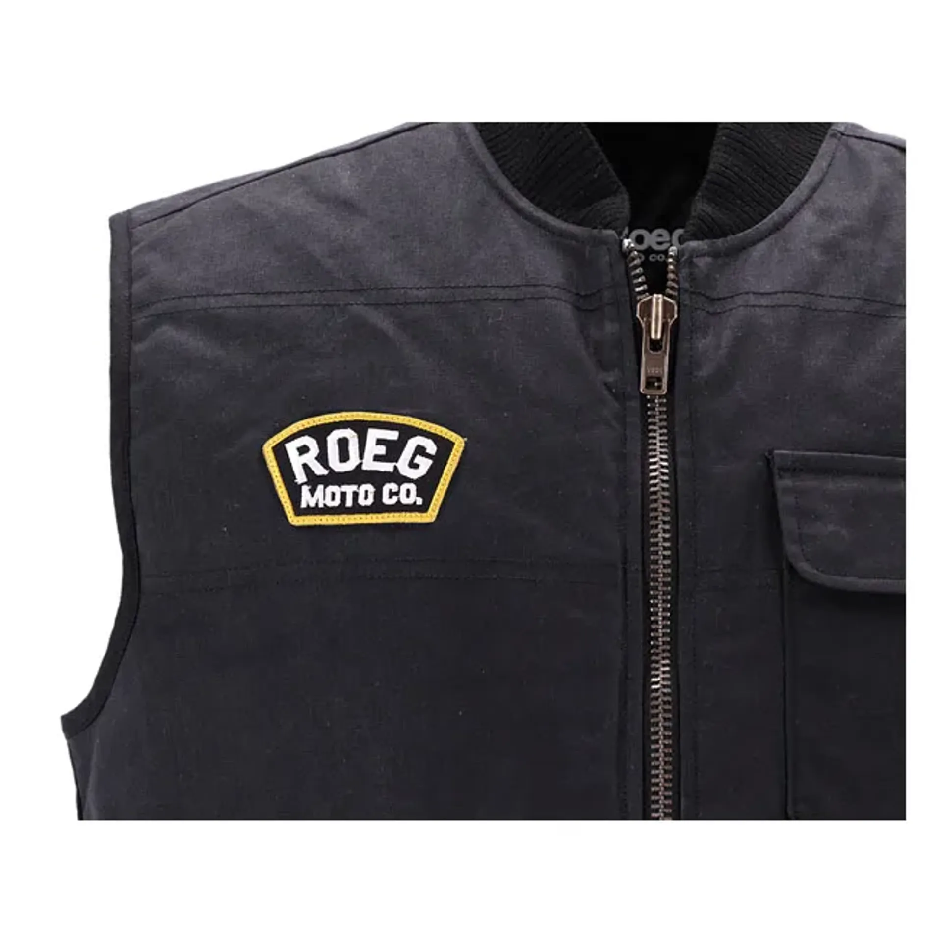 Roeg Brad vest black