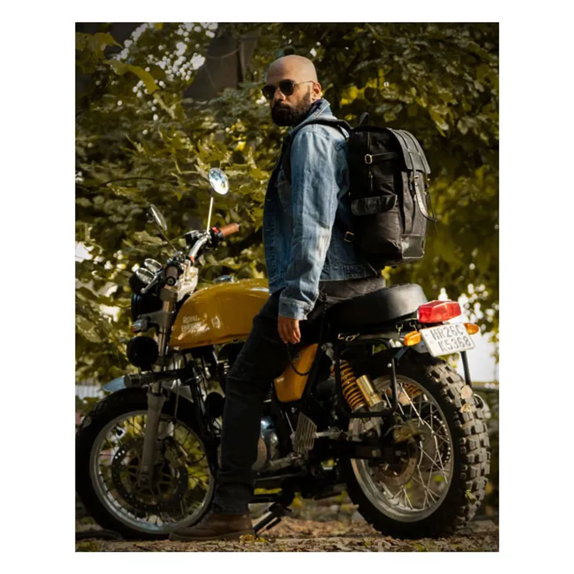 Trip Machine Rambler backpack bag black