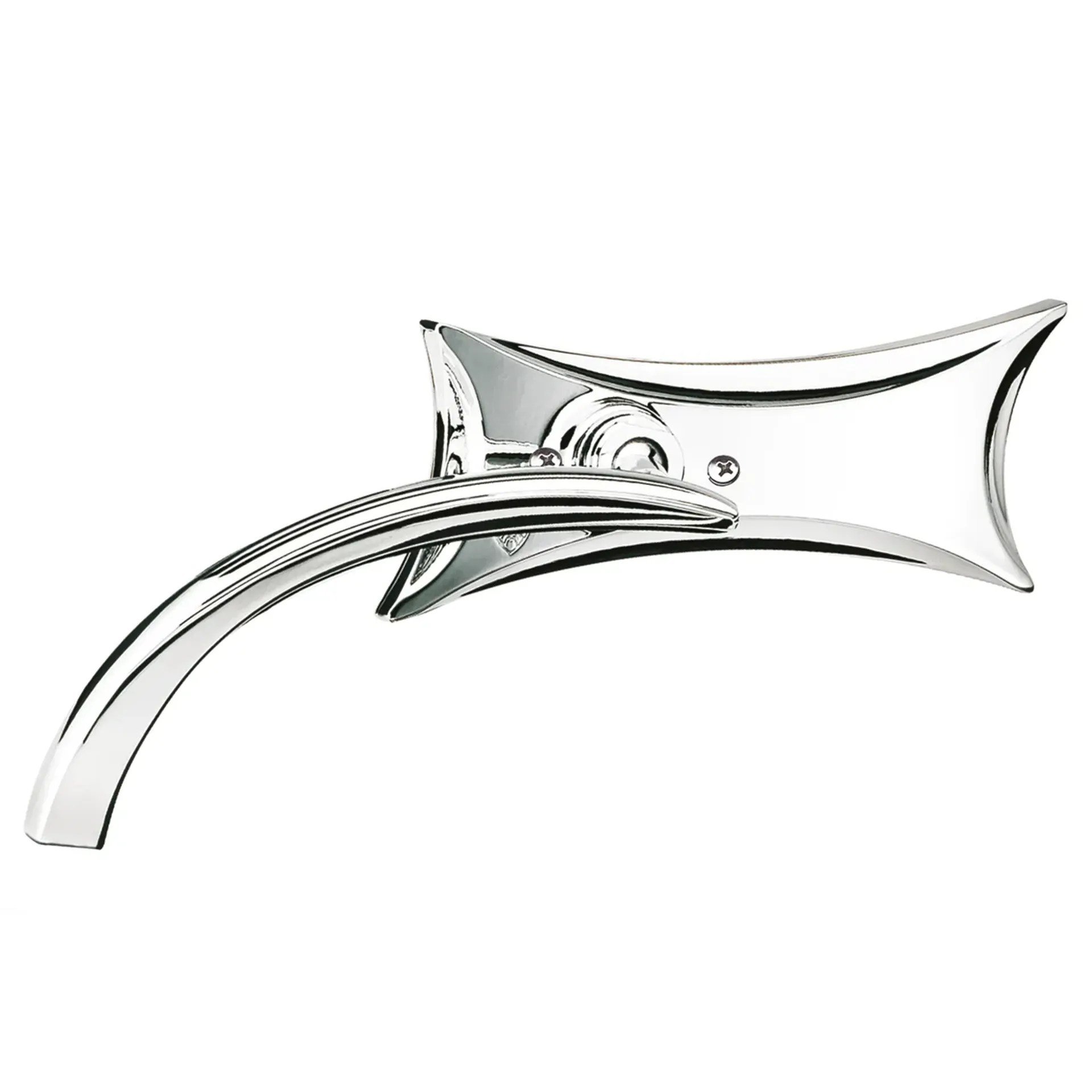 CHROME FOUR POINT MIRROR LEFT