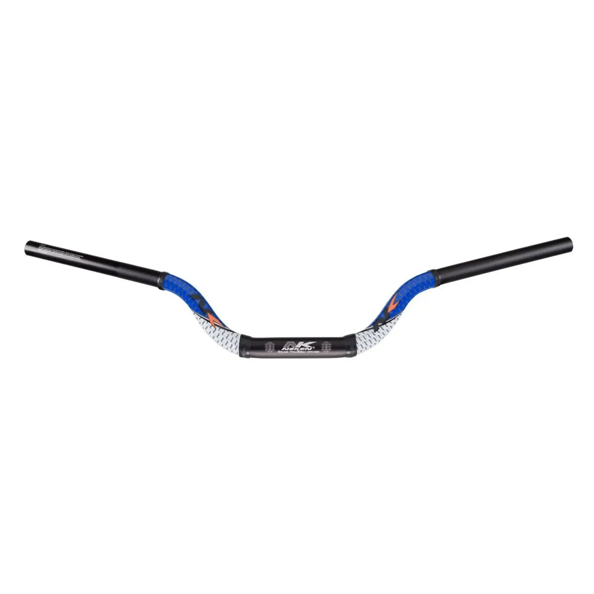 Variable Diameter Handlebars With Conical Design Medium White Blue
