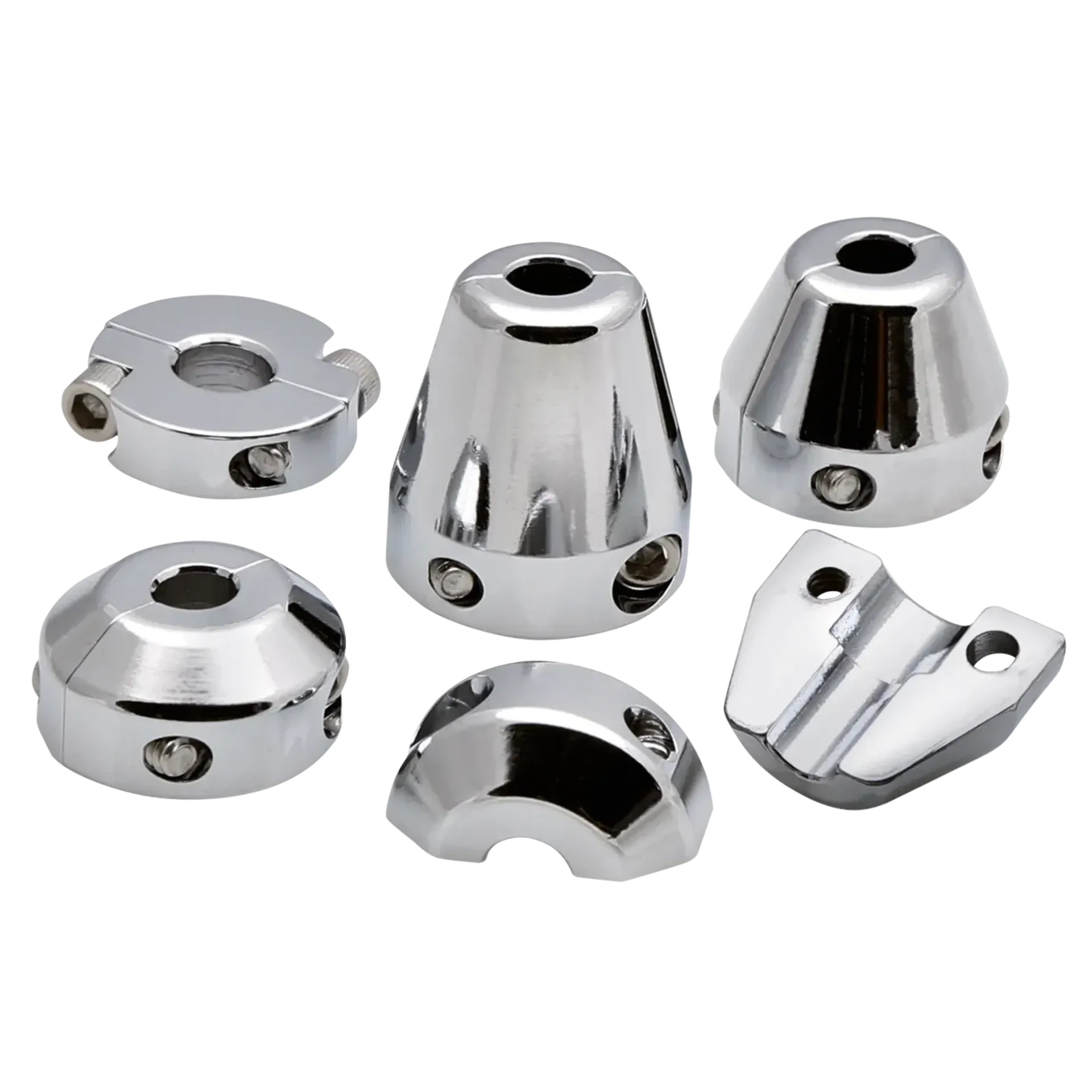 Spin True Chr wheel weight 10Pc .25Oz Lg