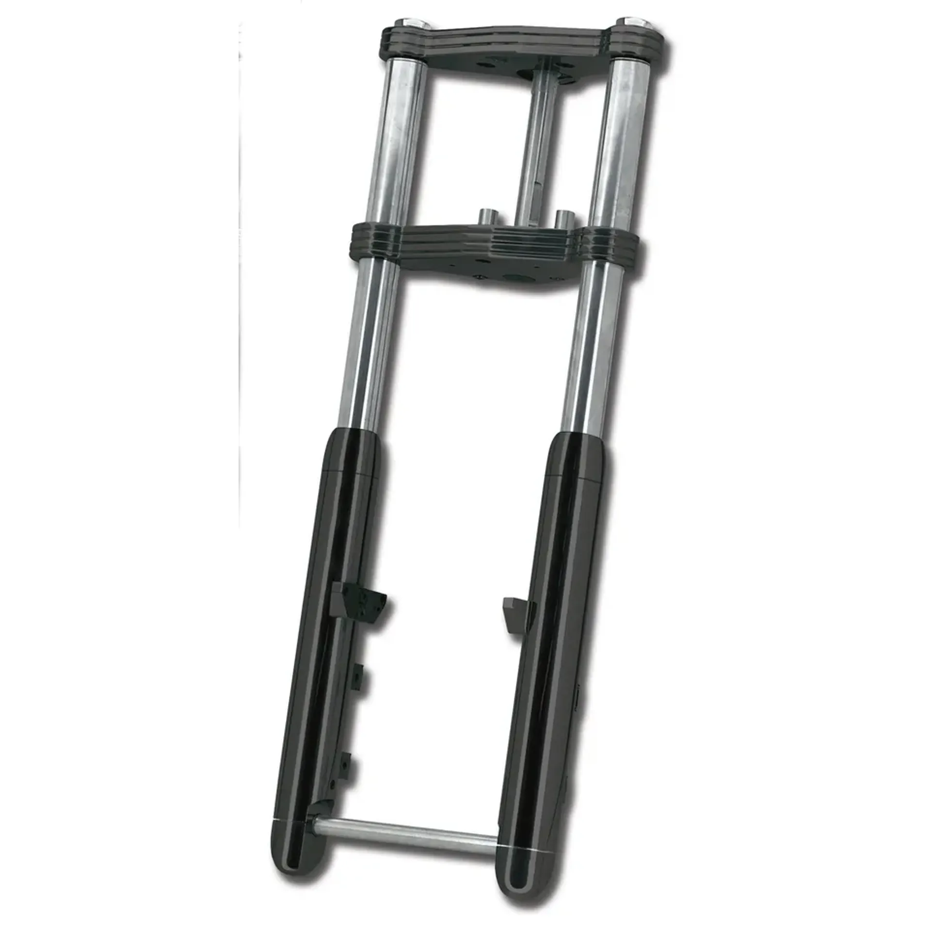 Naked Blk Bubba Front fork 6 degr.+6″ FL