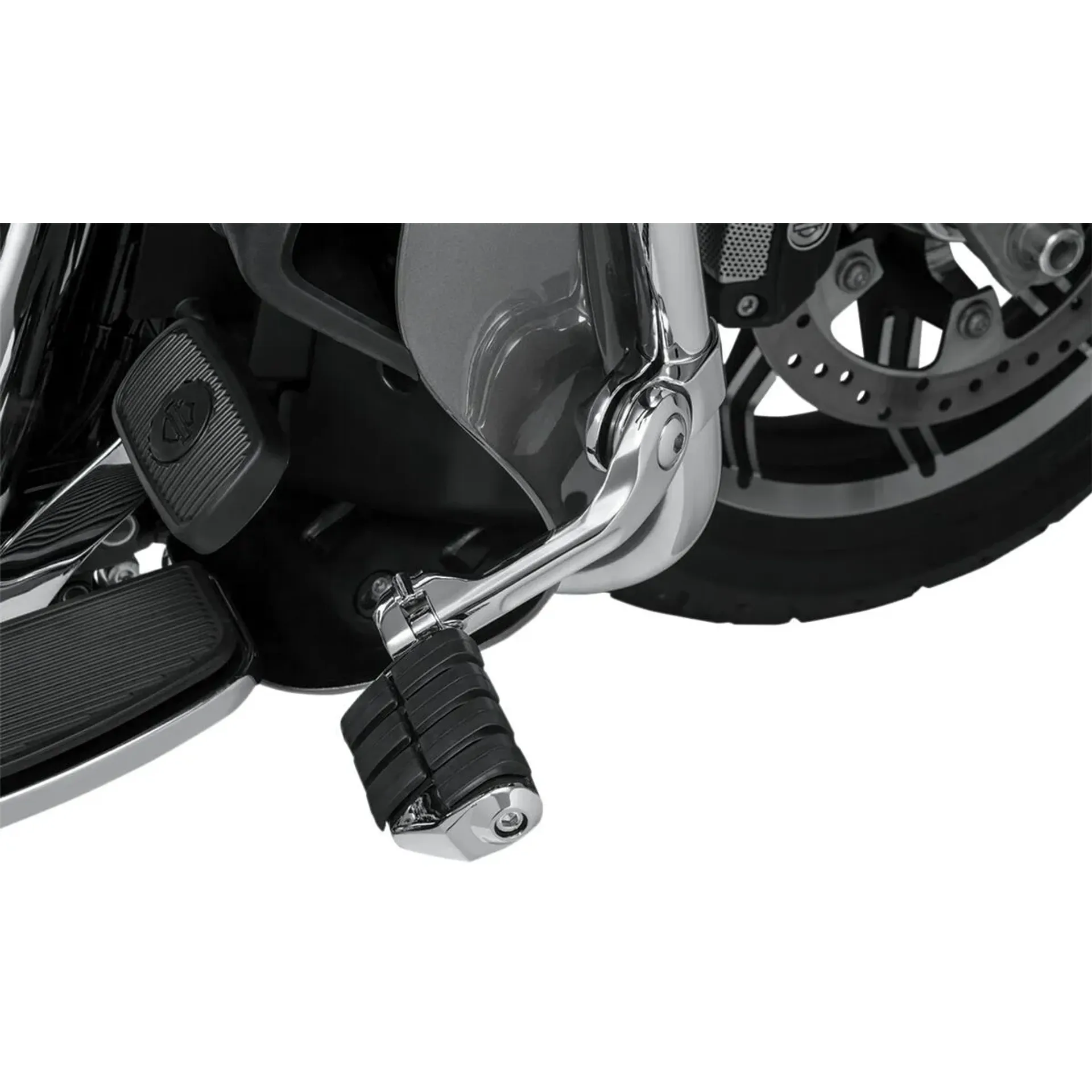Cruise Mounts Tour Tech Long Arm Chrome