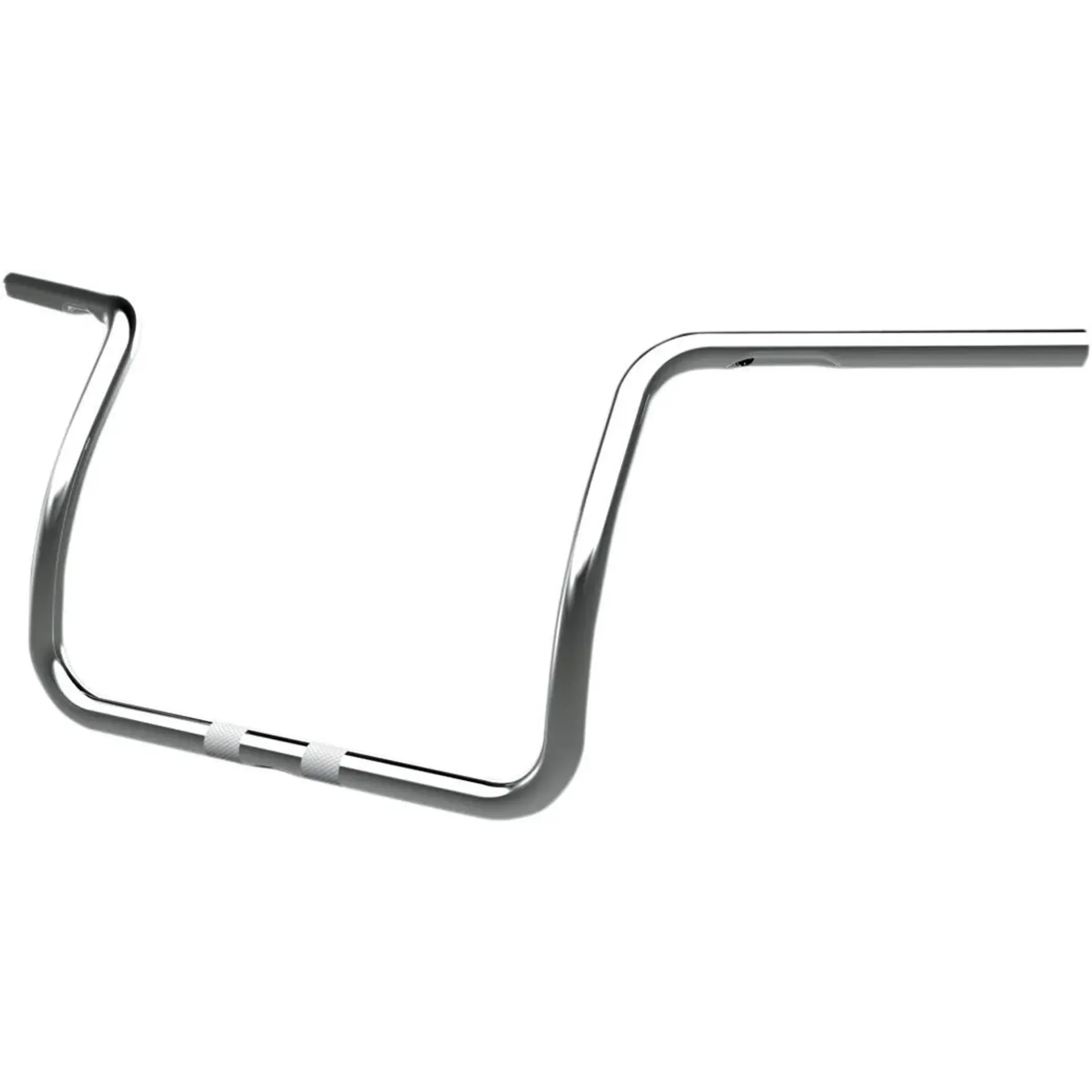 Handlebar 1″ Sweeper Bar, Wide 2″+2″ Tall Chrome