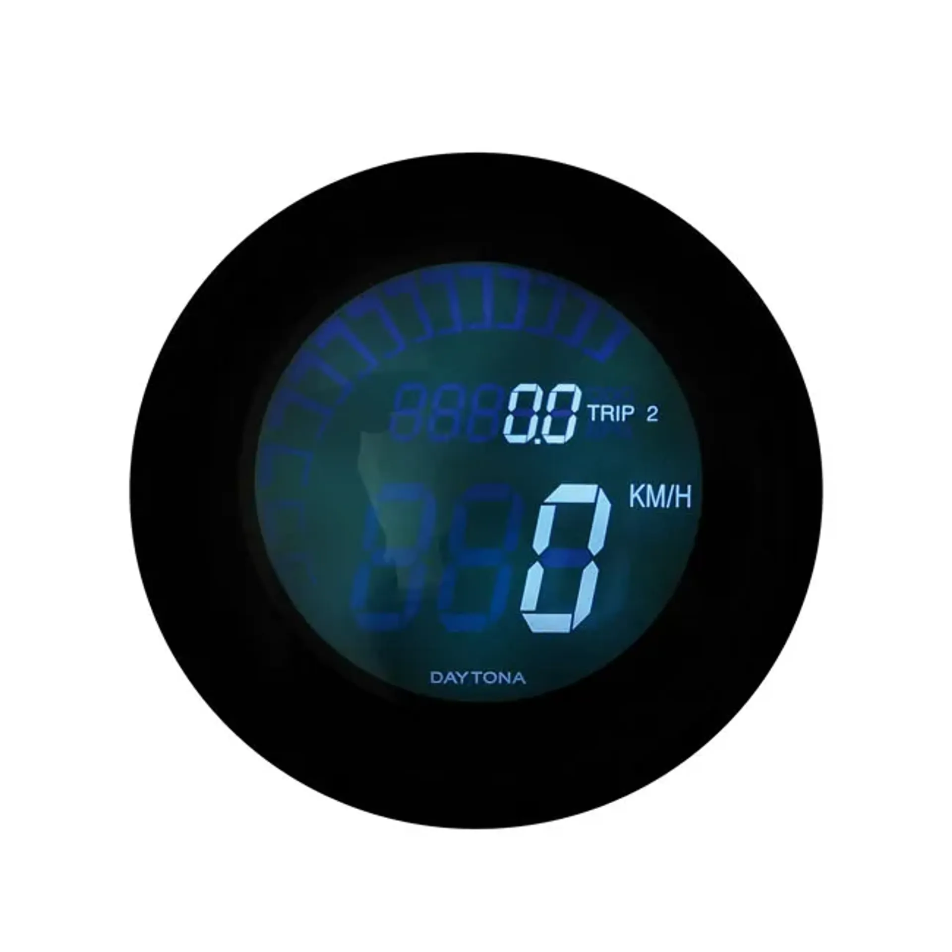 Daytona, Velona digital 60mm speedo/tacho (ECE), black