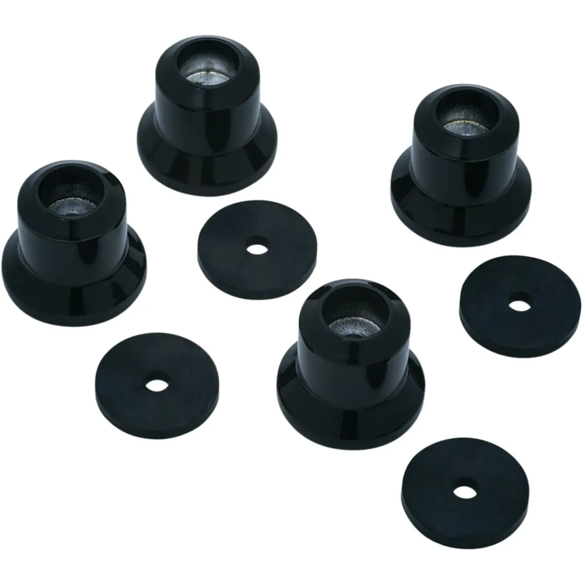 Luggage Rack Risers Black