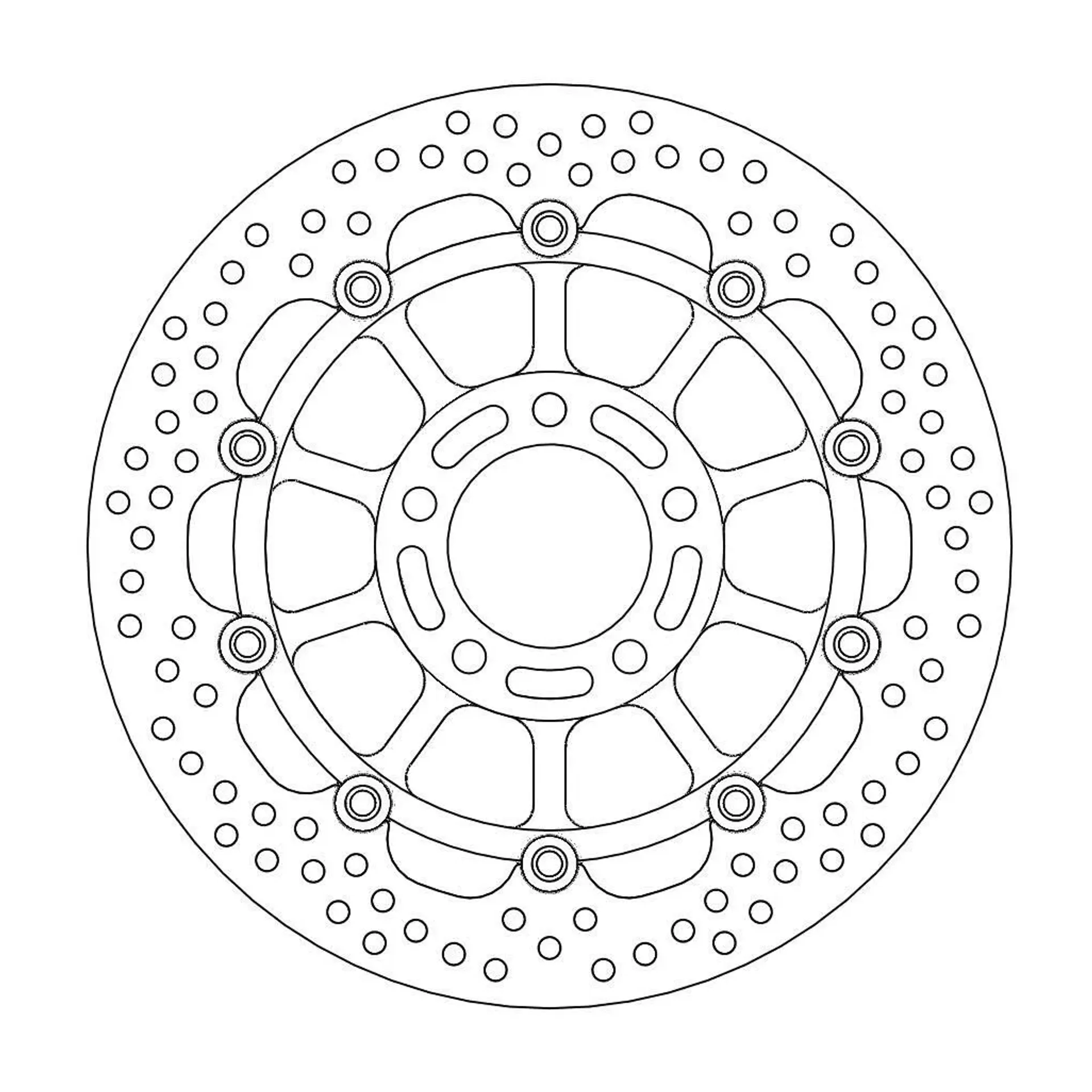 Brake Disc Halo Float Ft