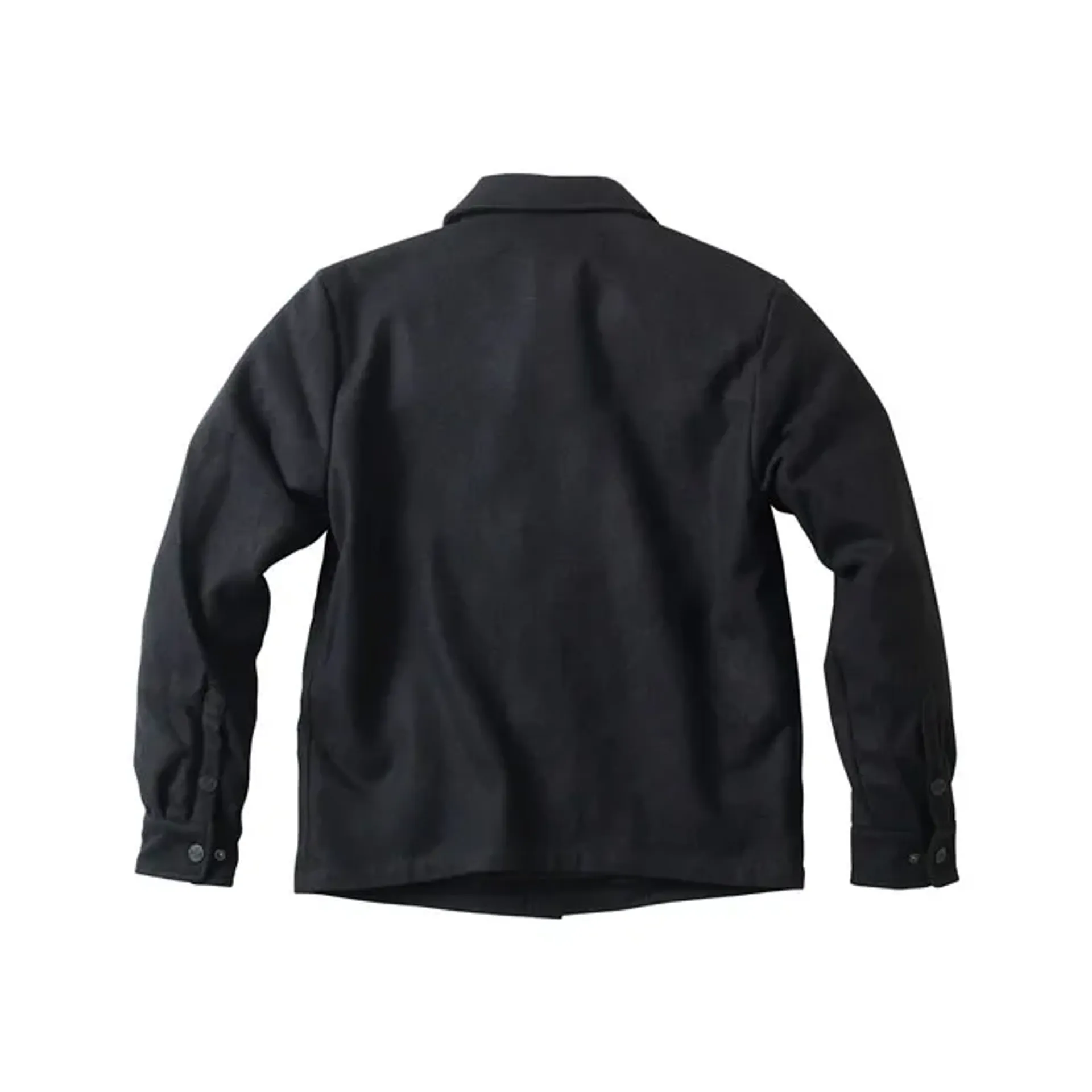 WCC Wool lined Plaidshirt black