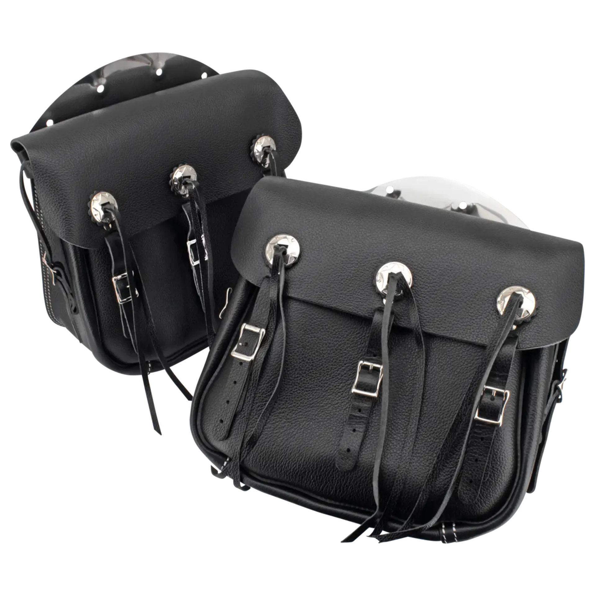 Black Saddlebags w/o Logo HD36-43