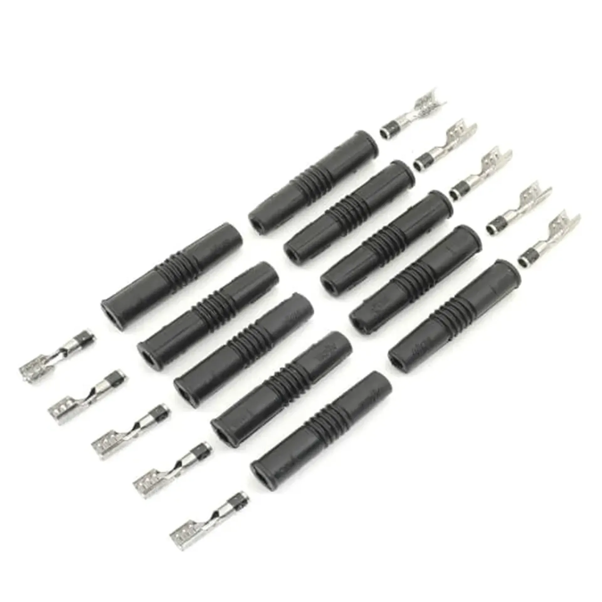 10pck Vari-Angle Spark Plug & Term. boot
