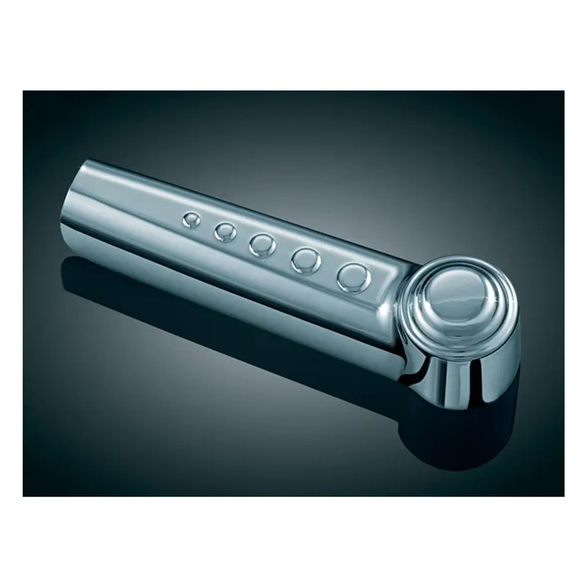 Kuryakyn, FLT stabilizer link cover. Chrome