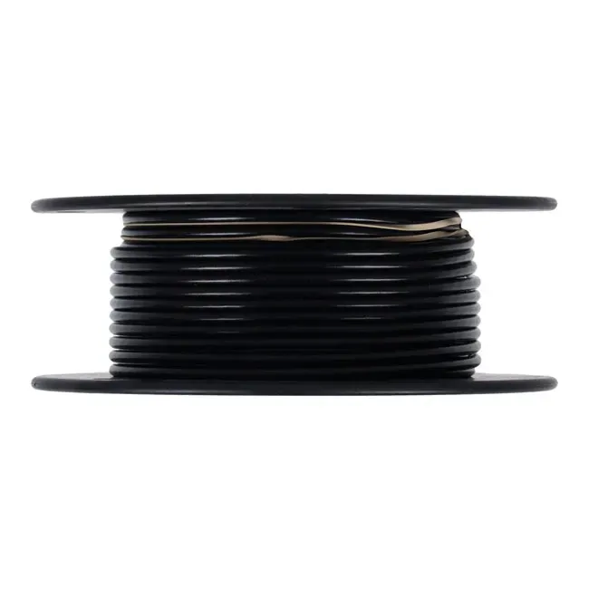 Wire on spool, 10 gauge. 100 ft. Black - Afbeelding 3