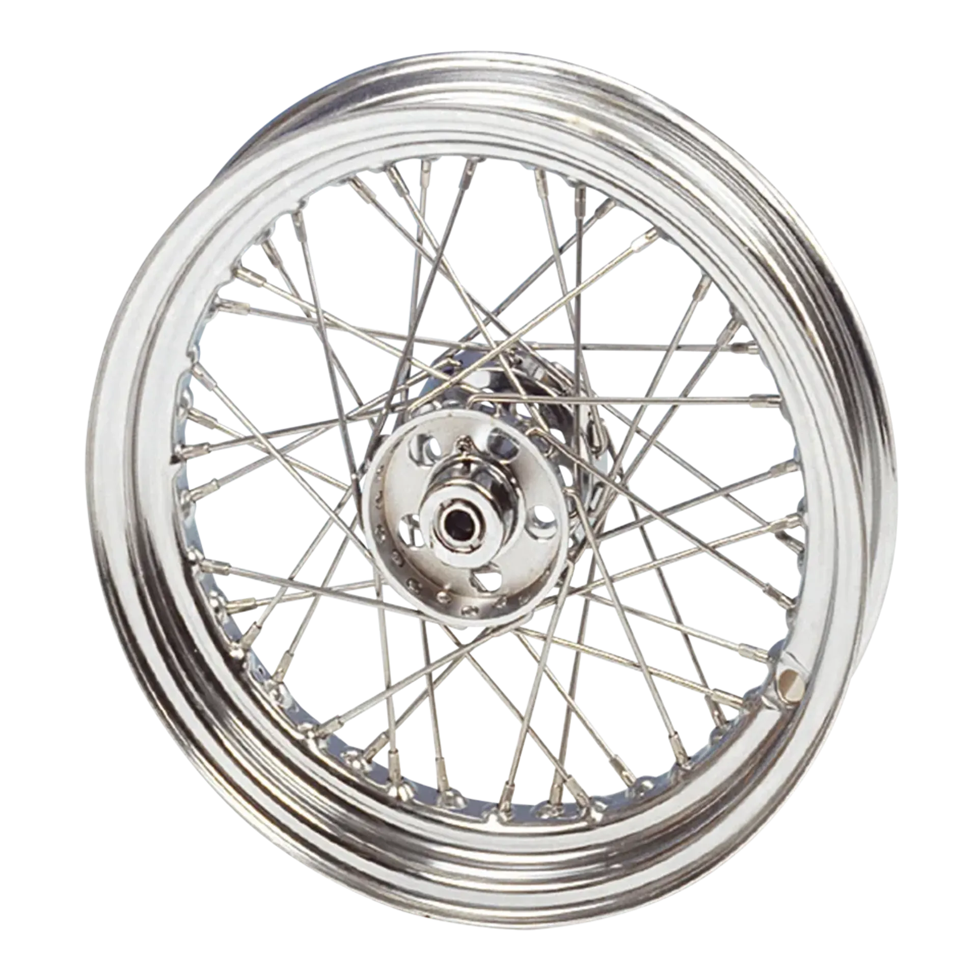 Cplt wheel 19″ steel hub 36-66 chrome sp