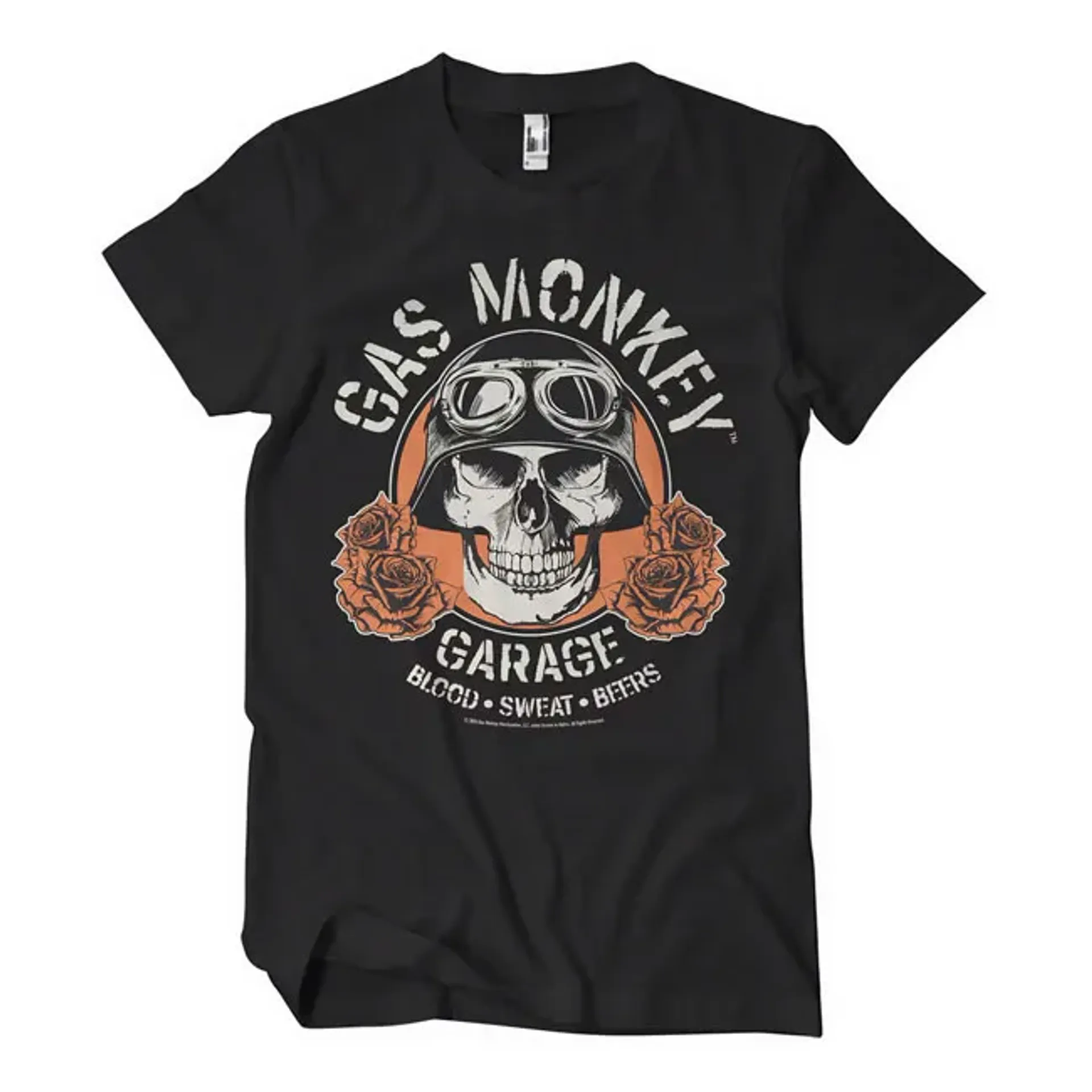 GMG Garage Skull t-shirt black