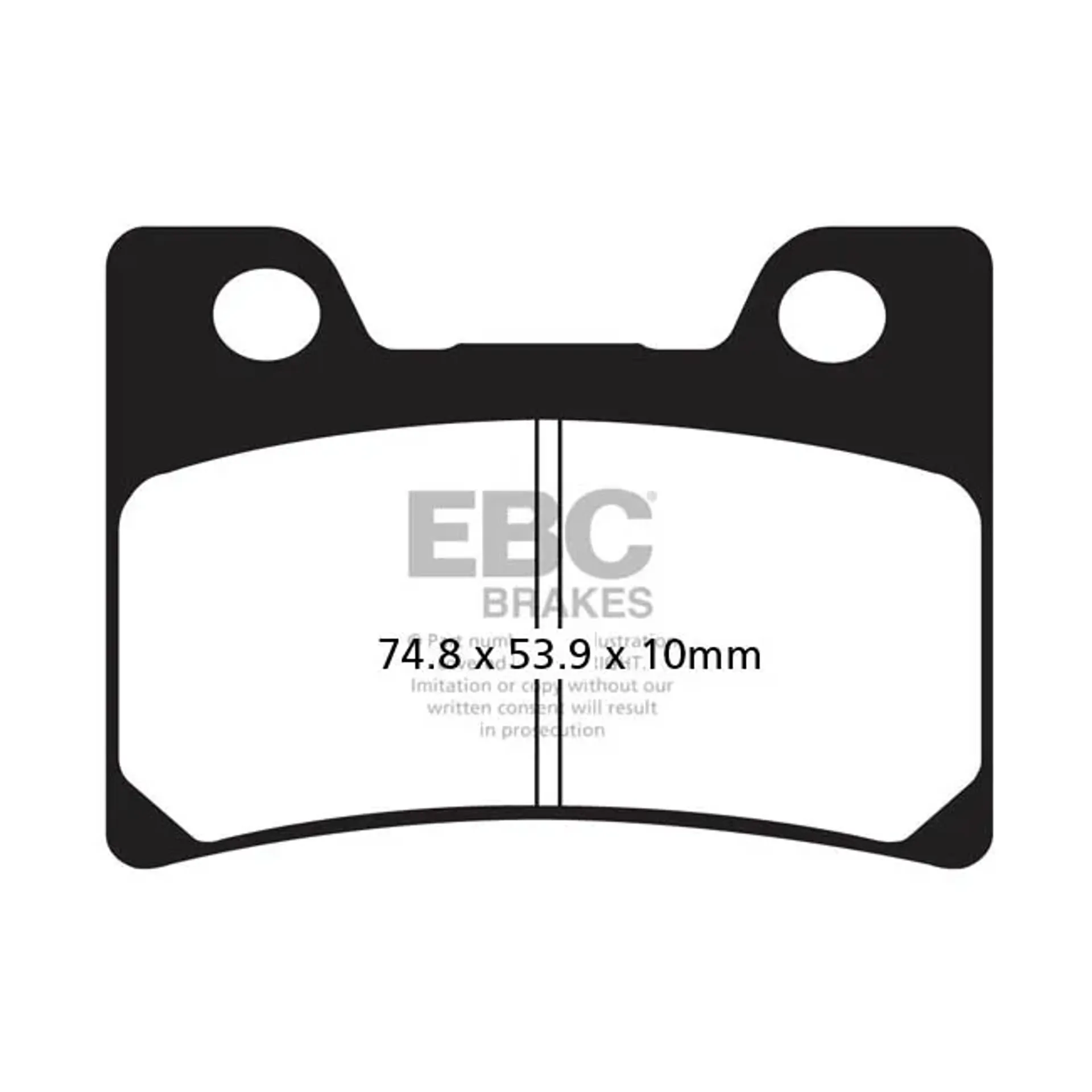 EBC Organic brake pads