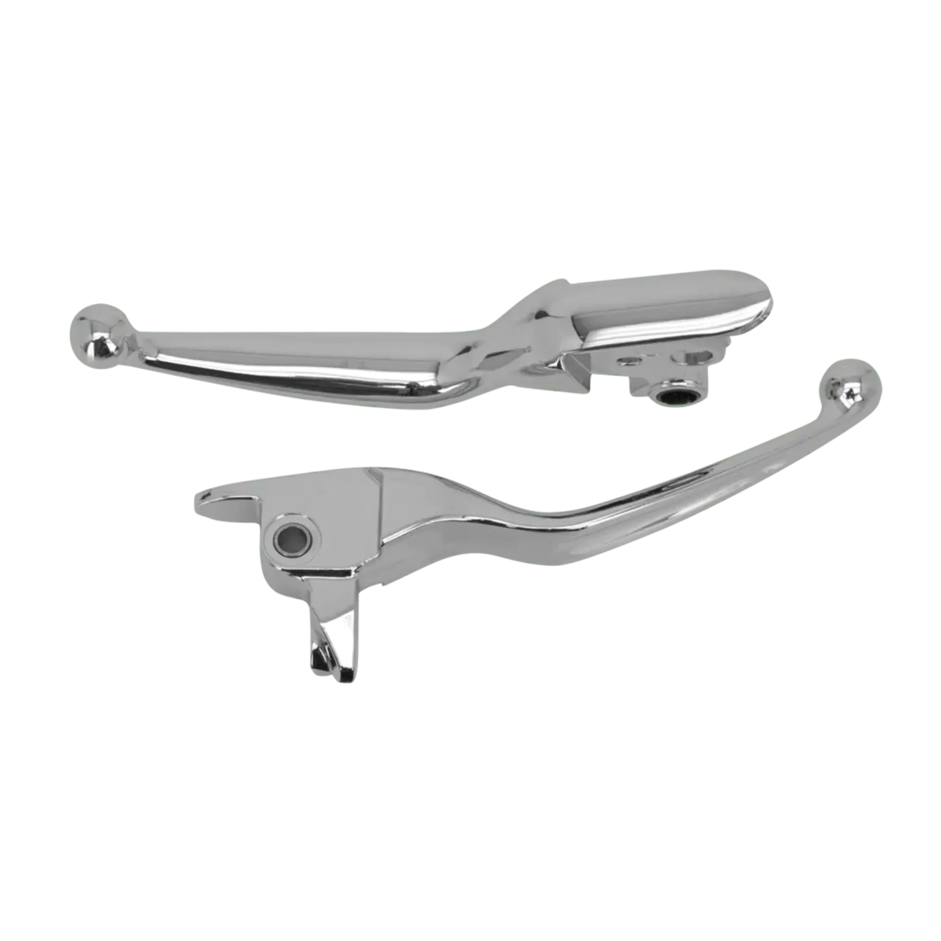 GZP Chr FLH/T08-16 levers, cable clutch