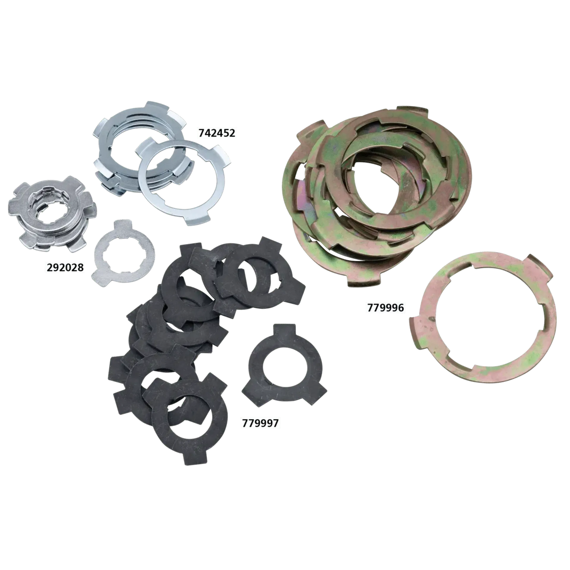 10Pck lockwasher trans sprocket WL/G
