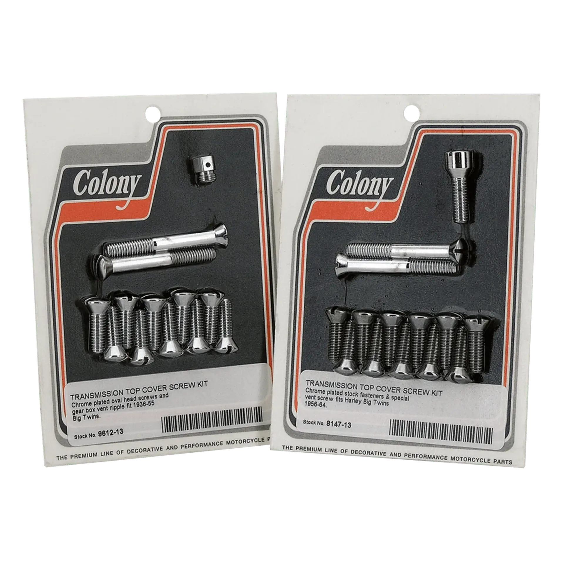 Trans top cover screw kit BT36-55 Chr