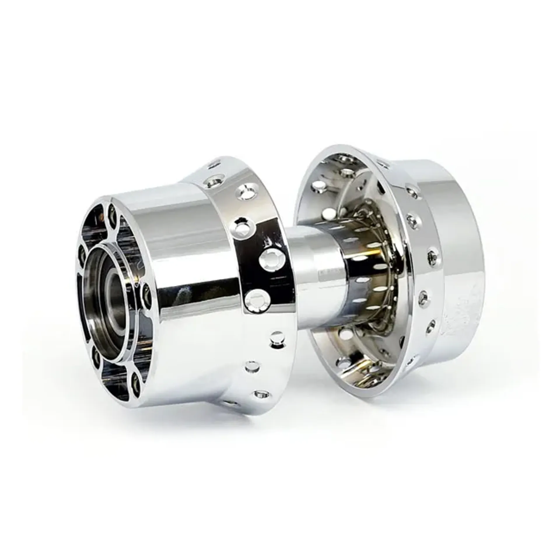 Rear wheel hub, with ABS