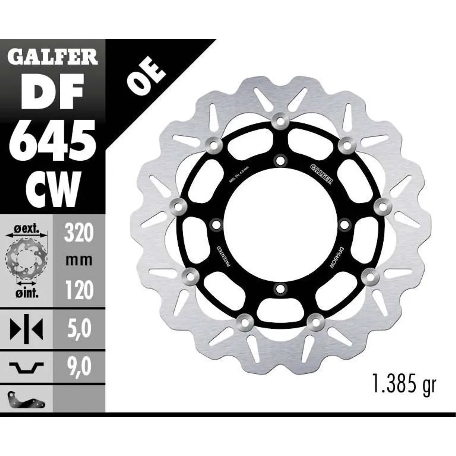 Brake Disc Float Wave